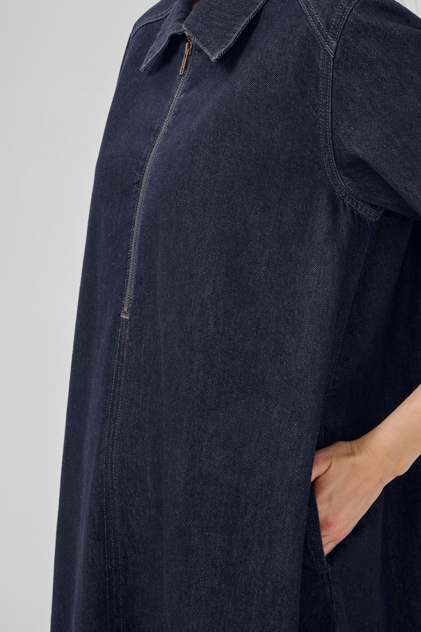 My Essential Wardrobe Malo Long Dress - Dark Blue