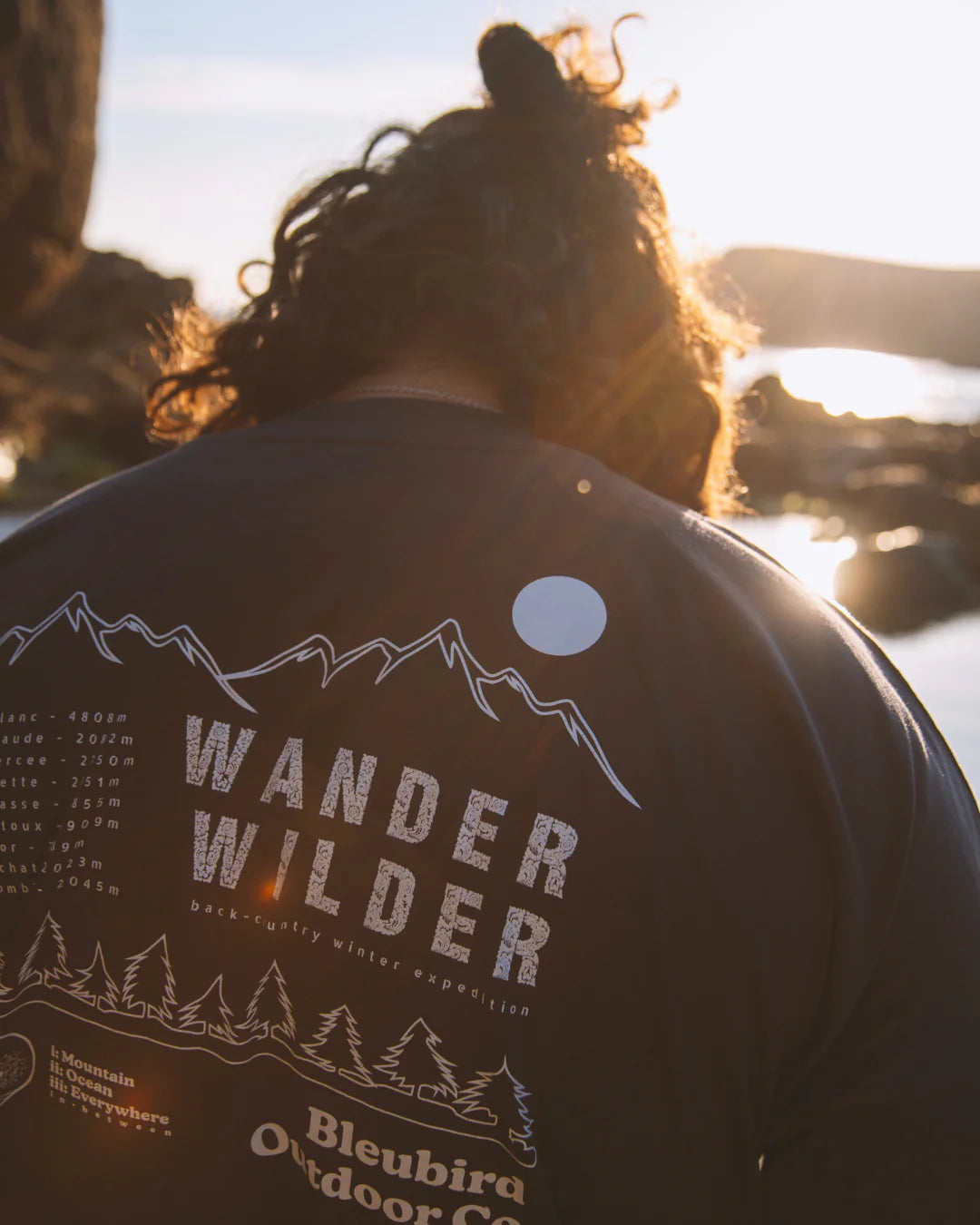 Bleubird Wilder Tee-Black