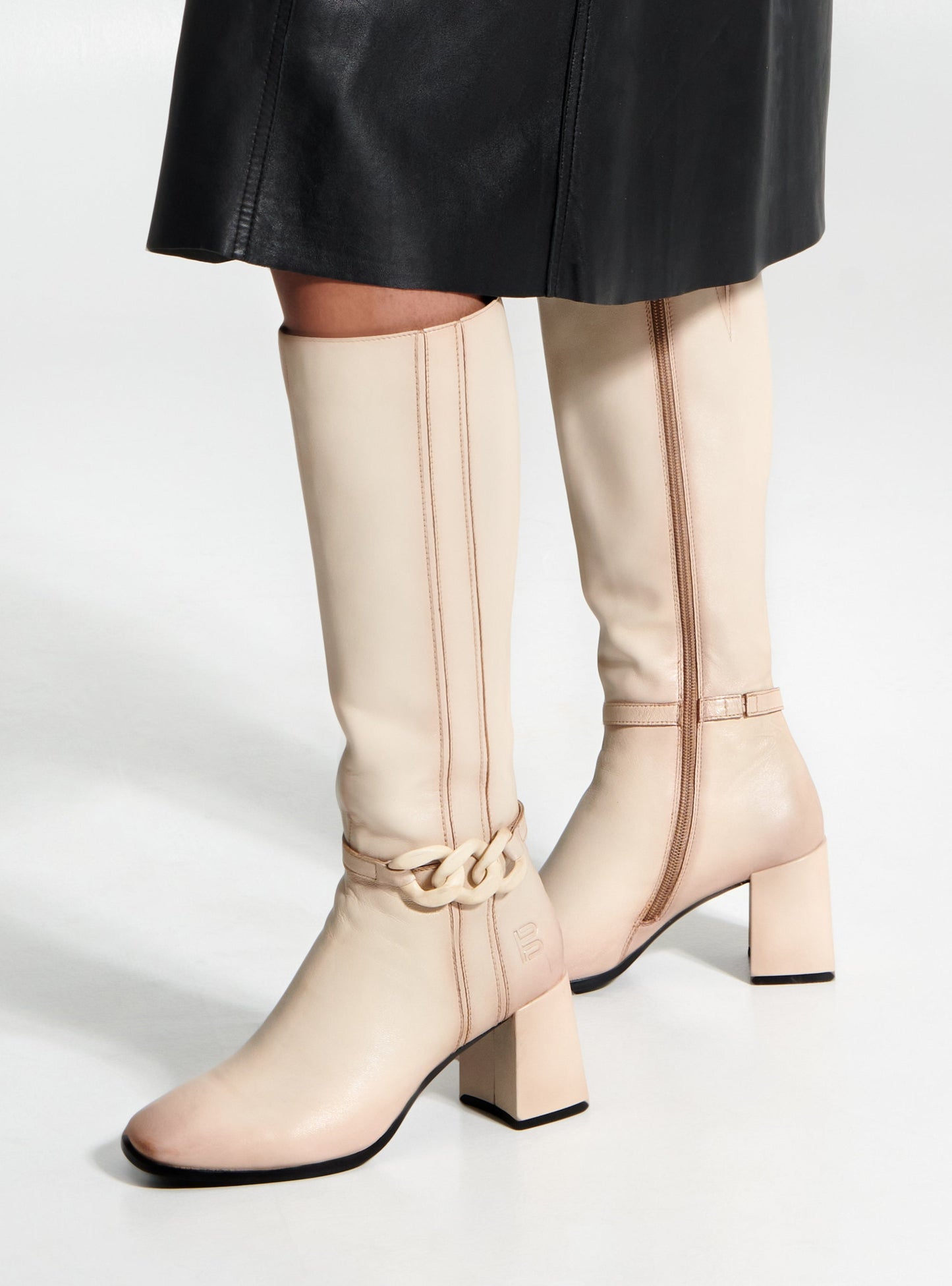 Bagatt Knee High Boot - Beige