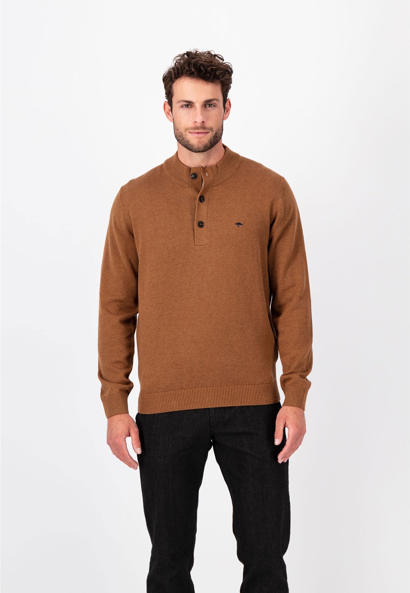 Fynch Hatton Troyer Buttons - Walnut Brown