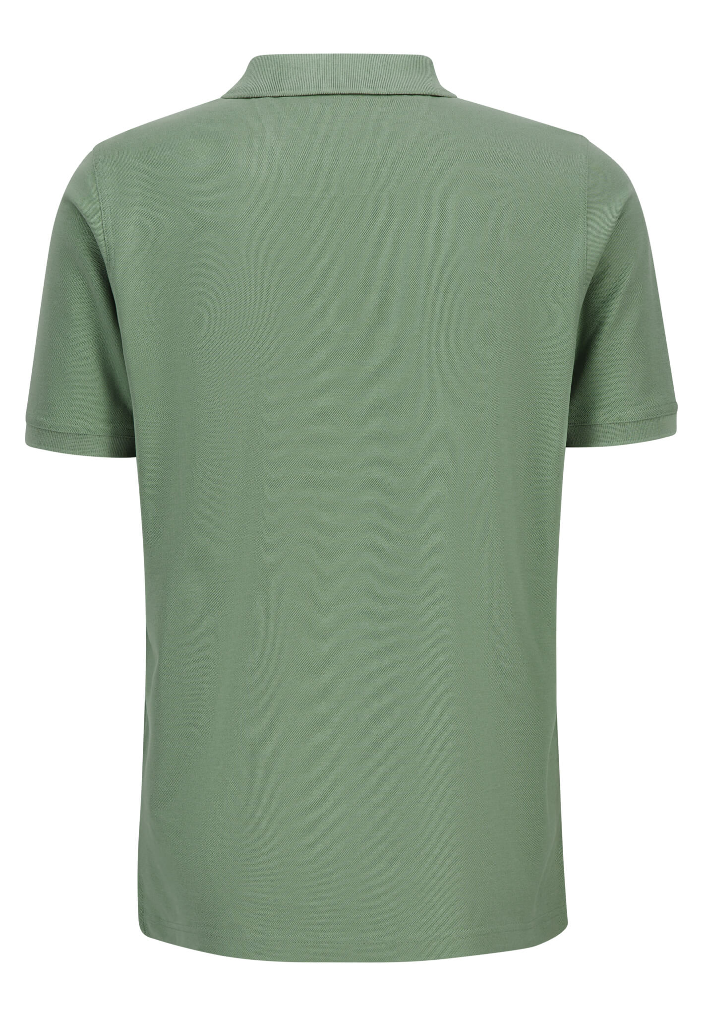 Fynch Hatton Basic Cotton Polo - Spring Green