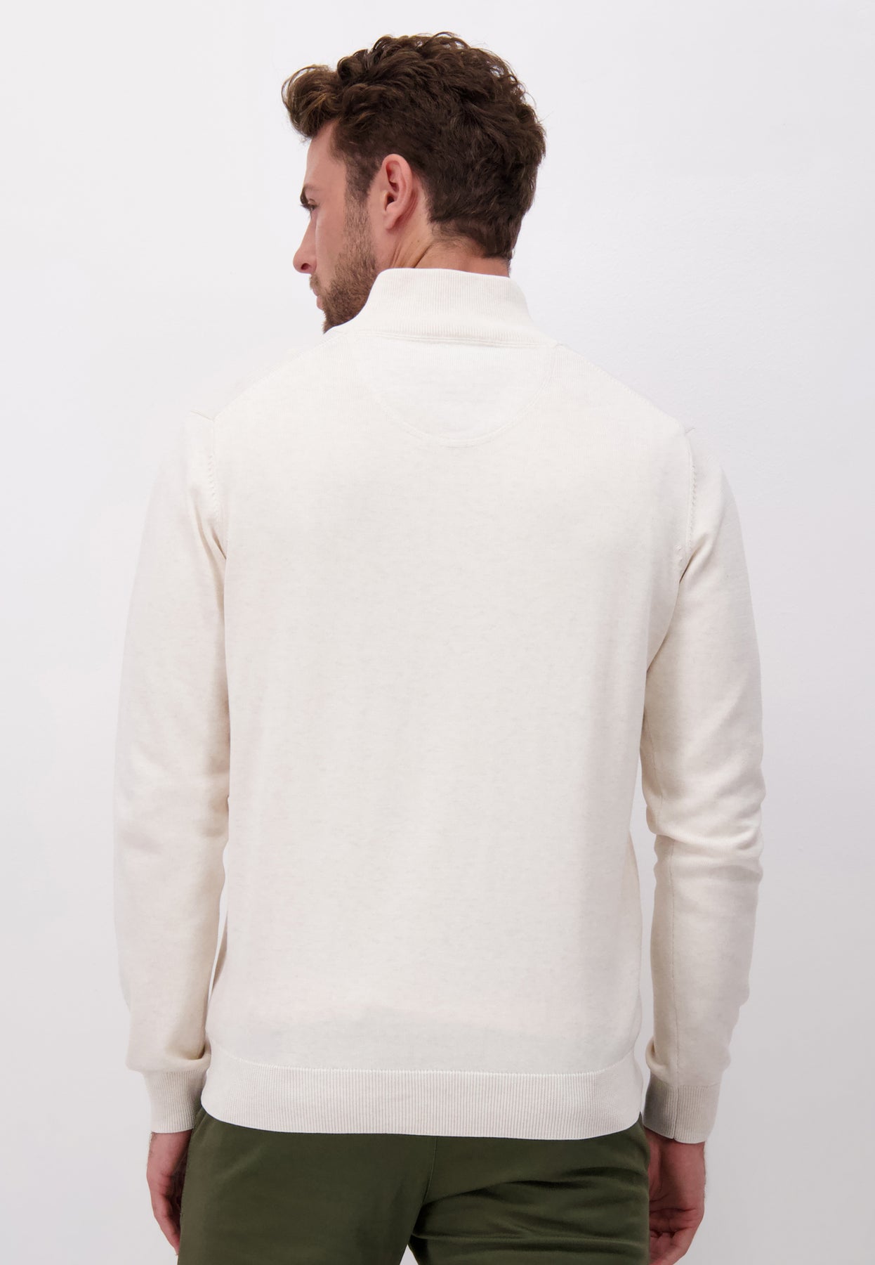 Fynch Hatton Troyer Zip - Off White