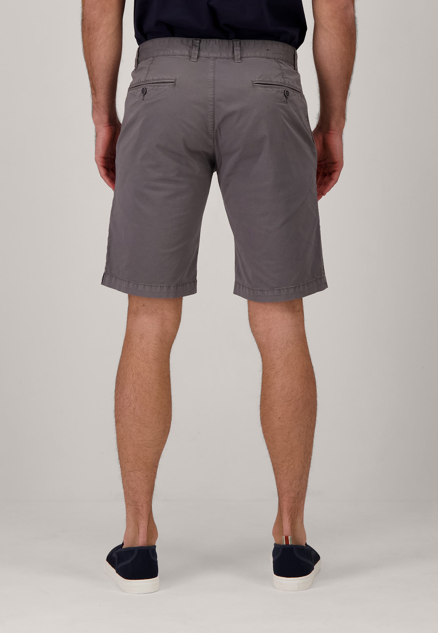 Fynch Hatton Basic Stretch Shorts - Steel