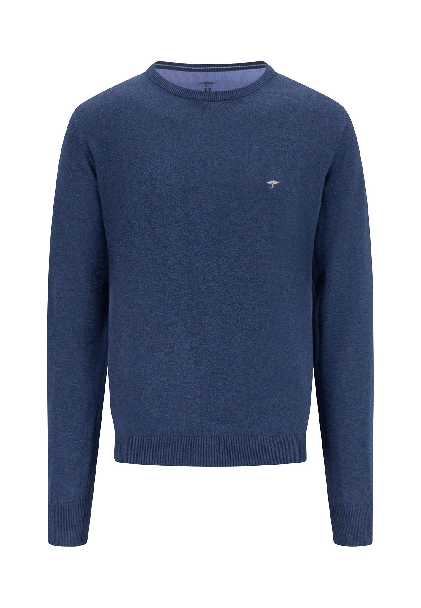 Fynch Hatton Two Tone Jumper - Navy