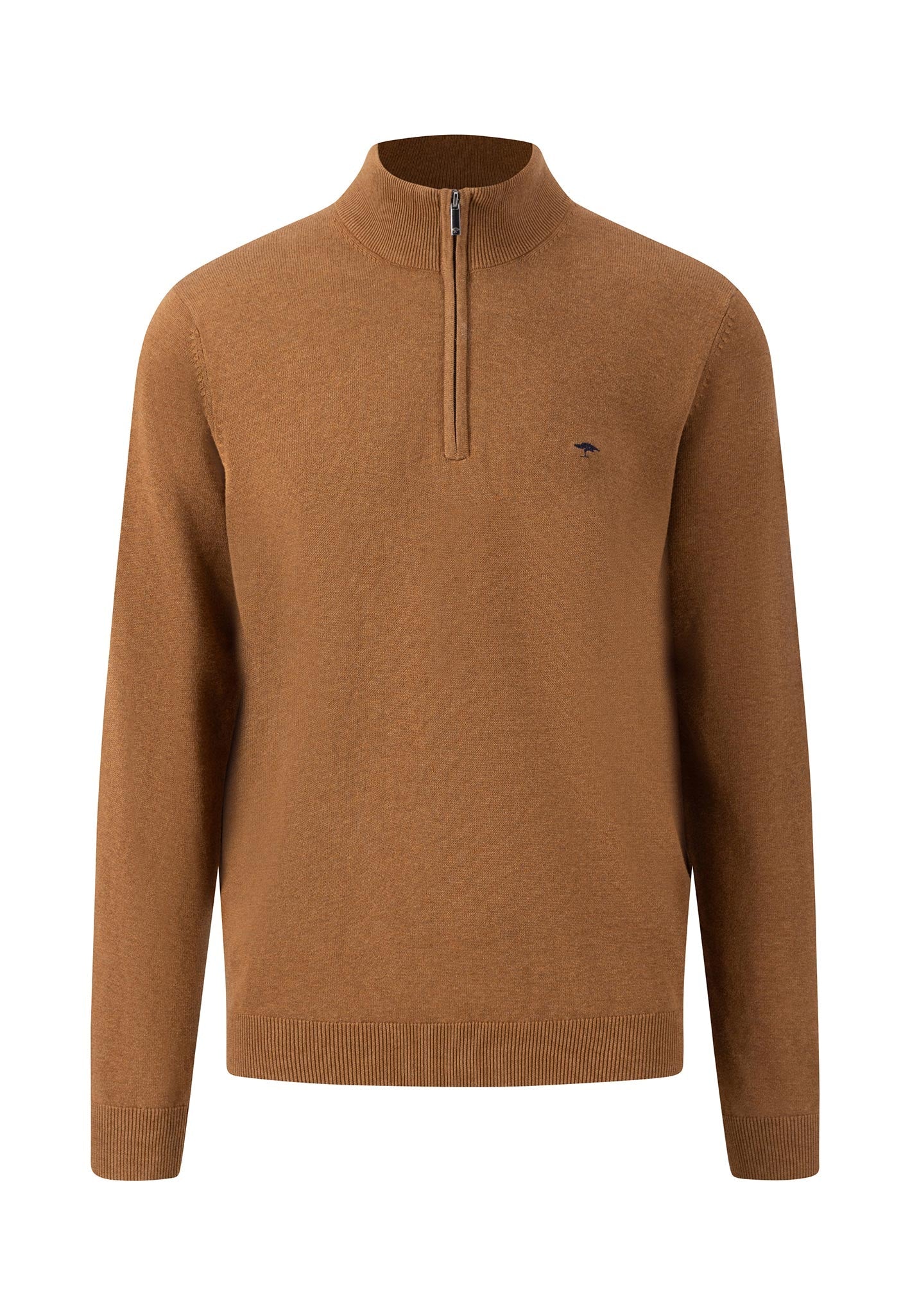 Fynch Hatton Troyer Zip - Walnut Brown