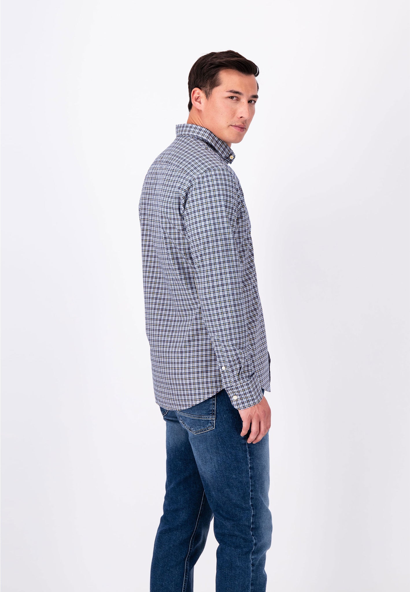 Fynch Hatton Modern Fit Shirt Modern Checks - Winter Sun