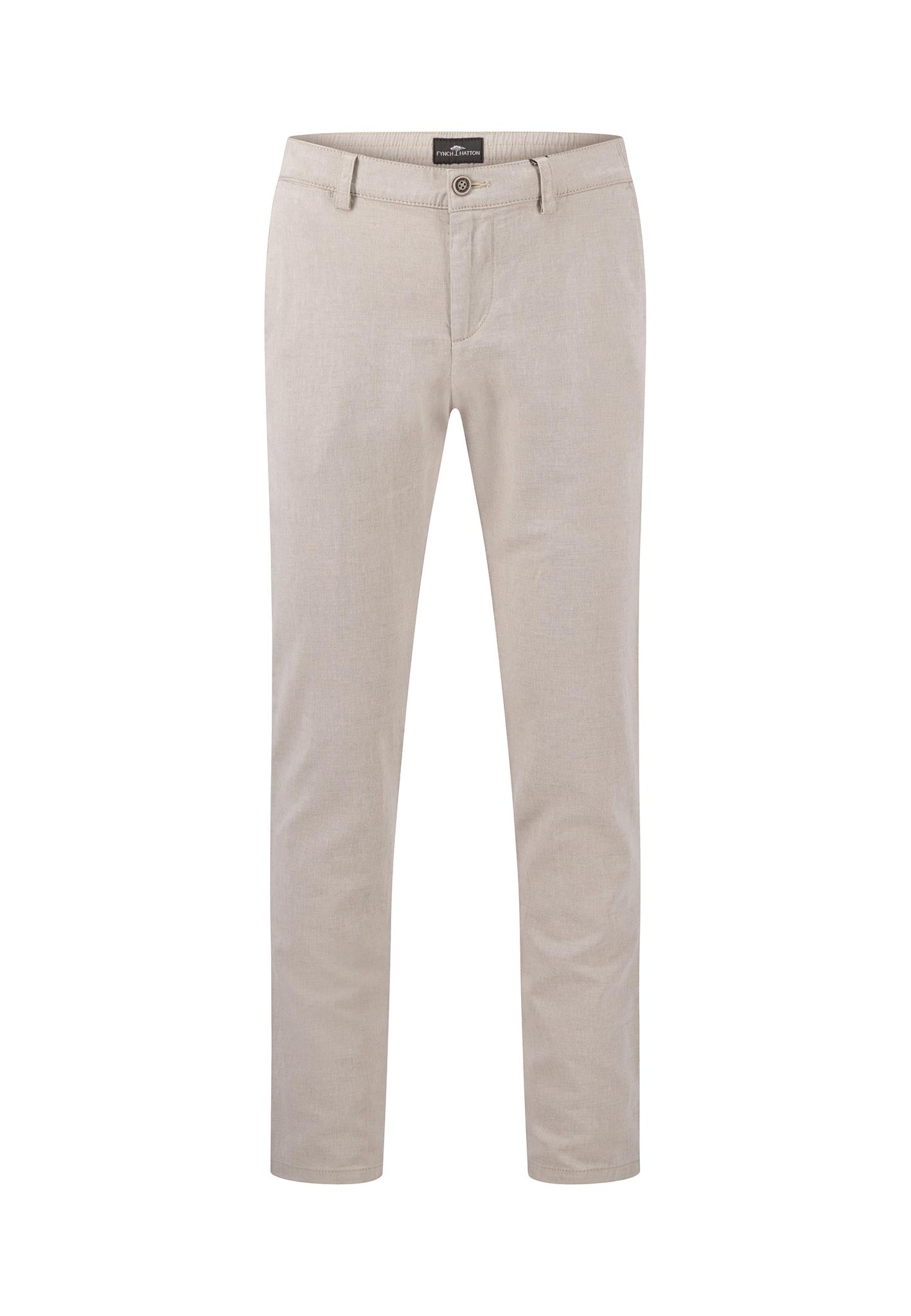 Fynch Hatton Linen Chino - Stone