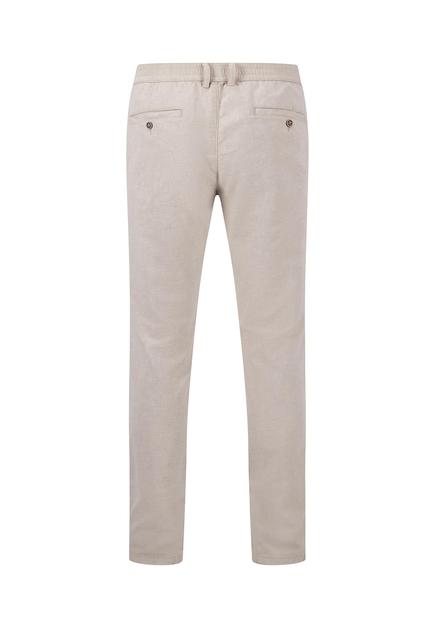 Fynch Hatton Linen Chino - Stone