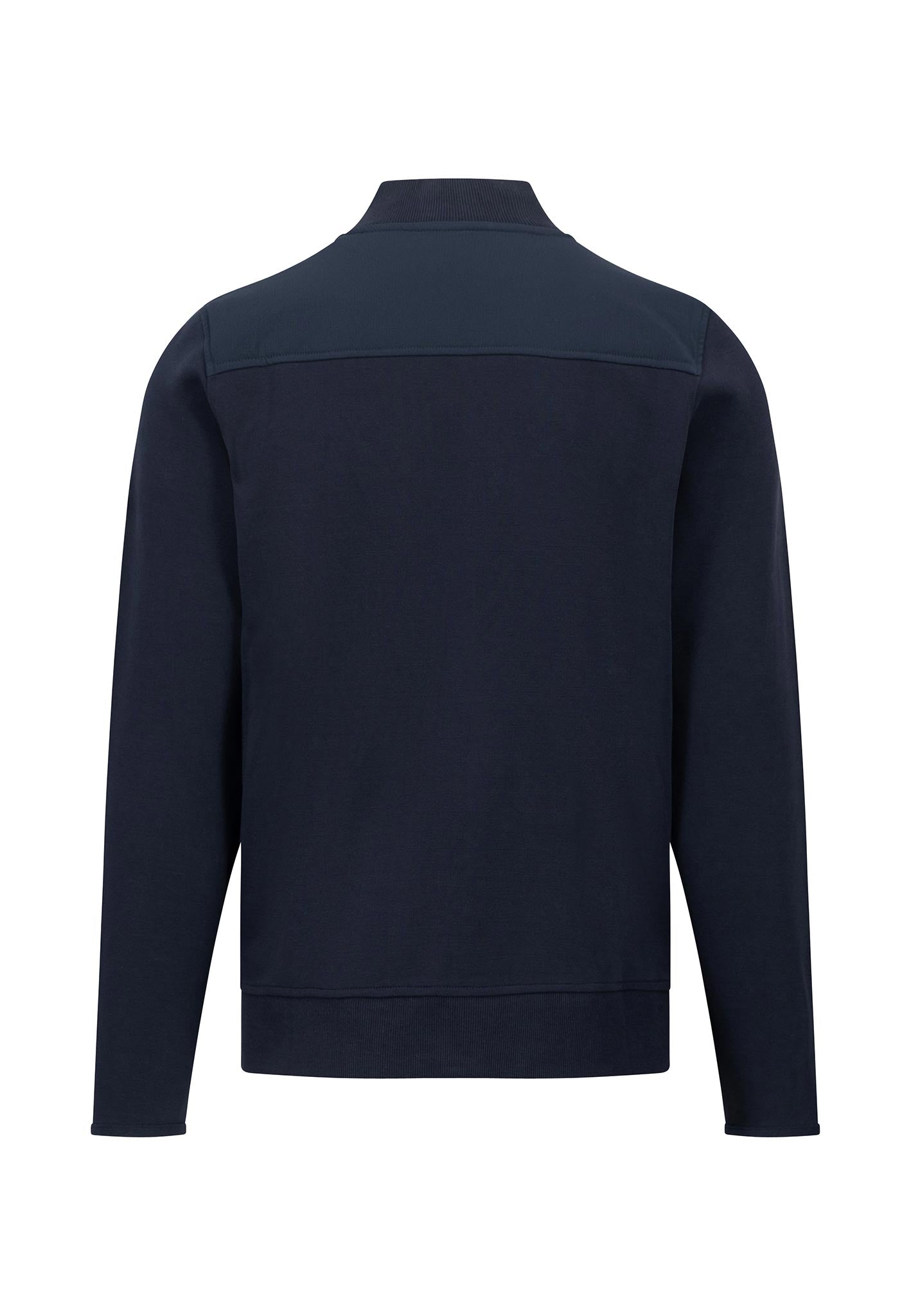 Fynch Hatton Hybrid College Cardigan - Navy