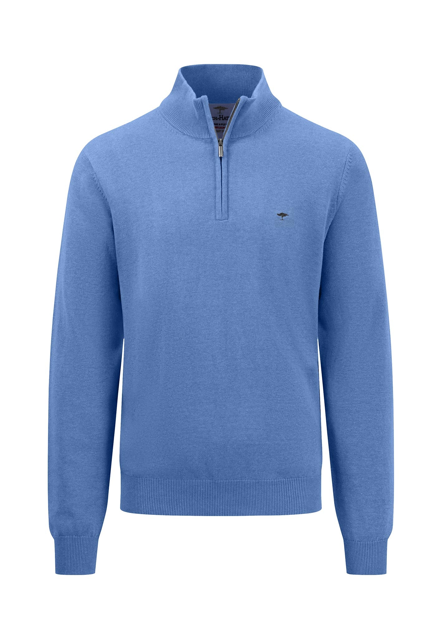 Fynch Hatton Troyer Zip - Crystal Blue