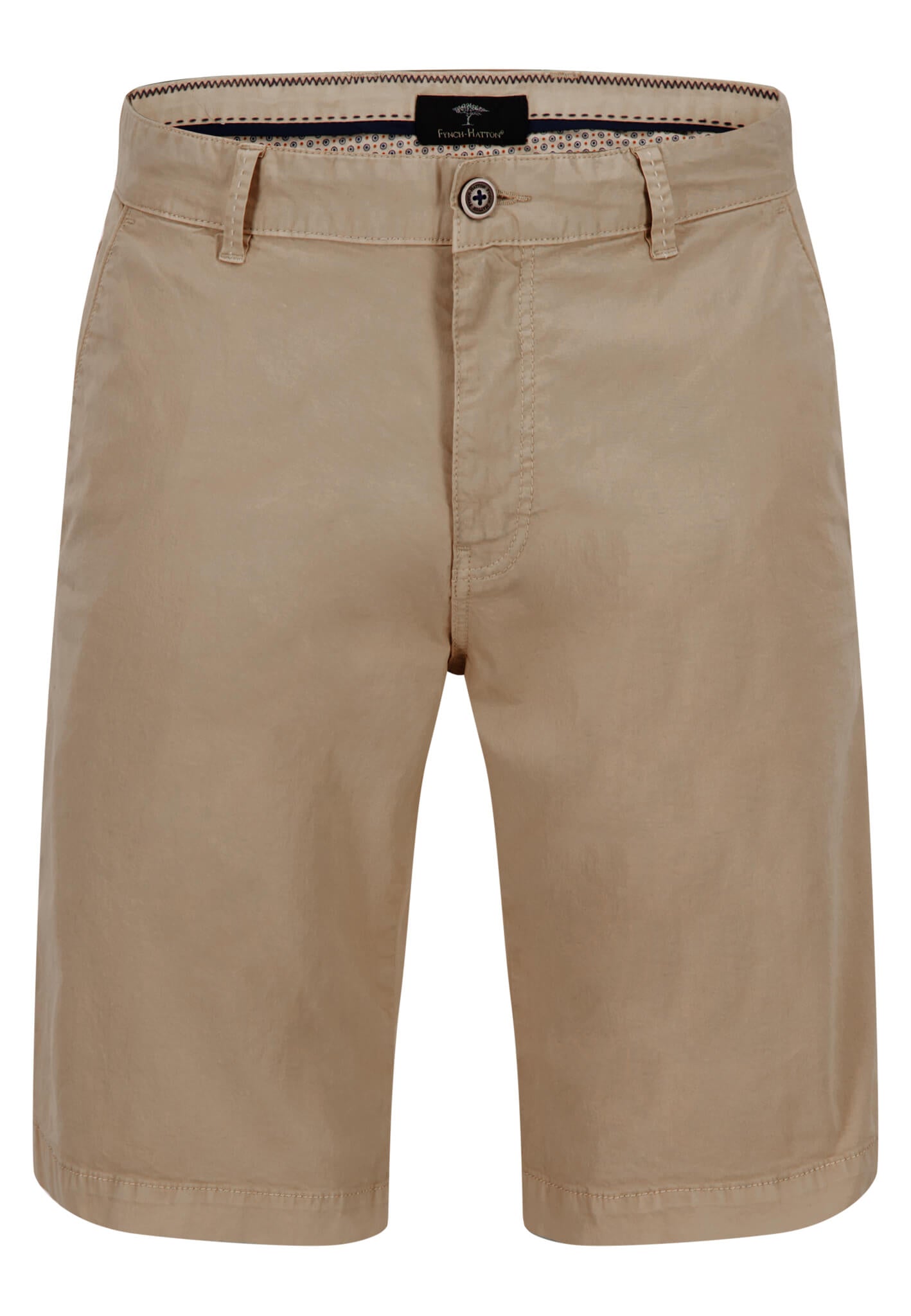 Fynch Hatton Summer Stretch Bermuda Shorts - Sand