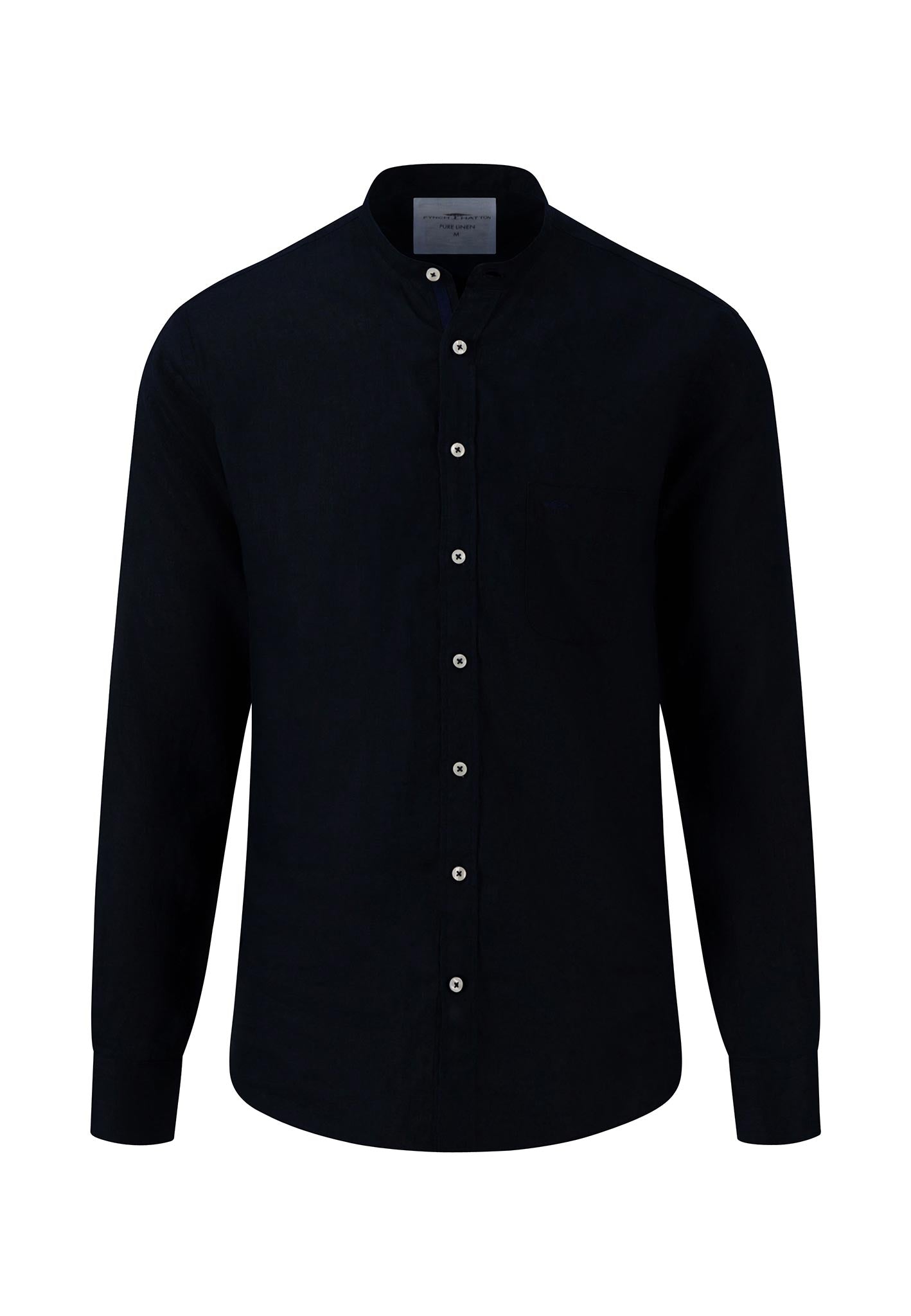 Fynch Hatton Pure Linen Shirt - Navy