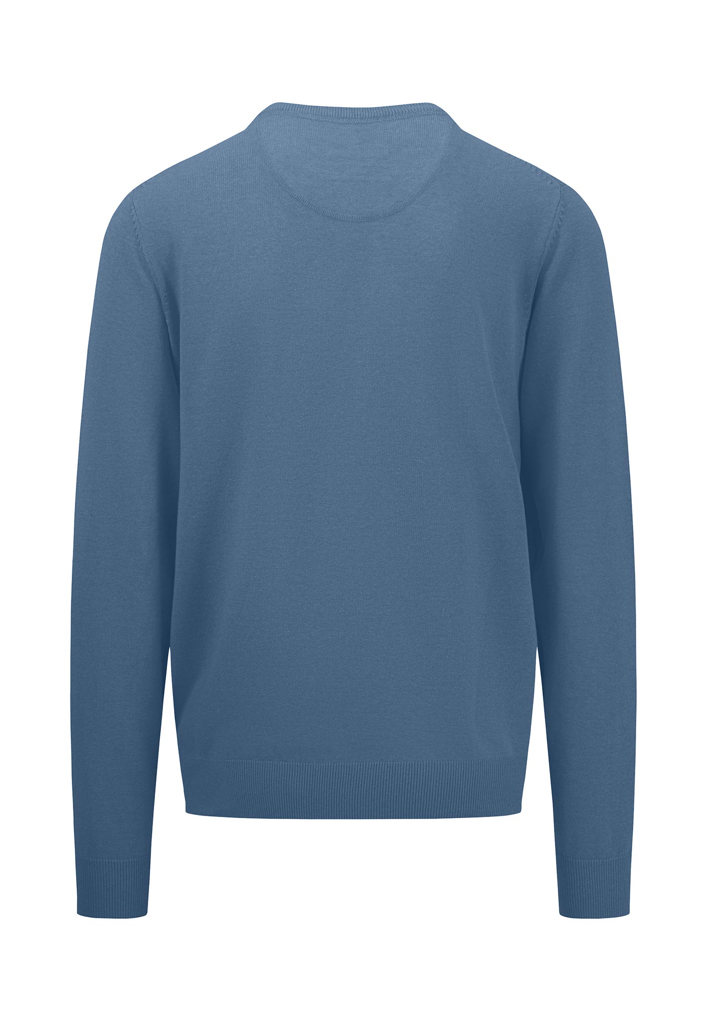 Fynch Hatton O-Neck Superfine Jumper - Cloud Blue
