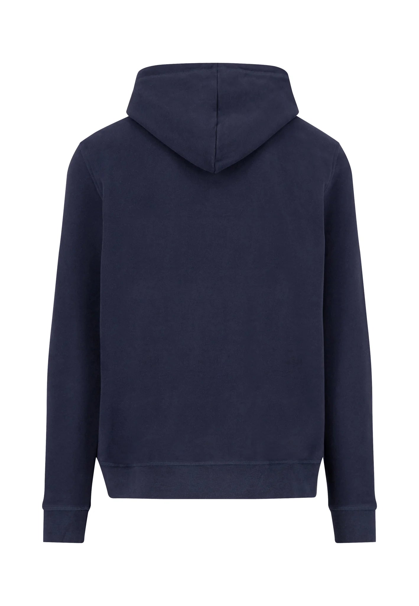 Fynch Hatton Logo Printed Hoodie - Navy