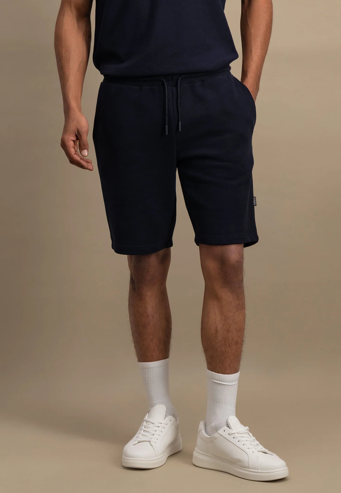 Fynch Hatton Sweatshirt Shorts - Navy