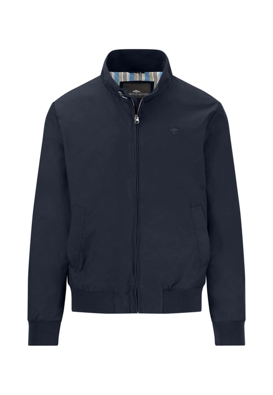 Fynch Hatton Harrington Jacket - Navy