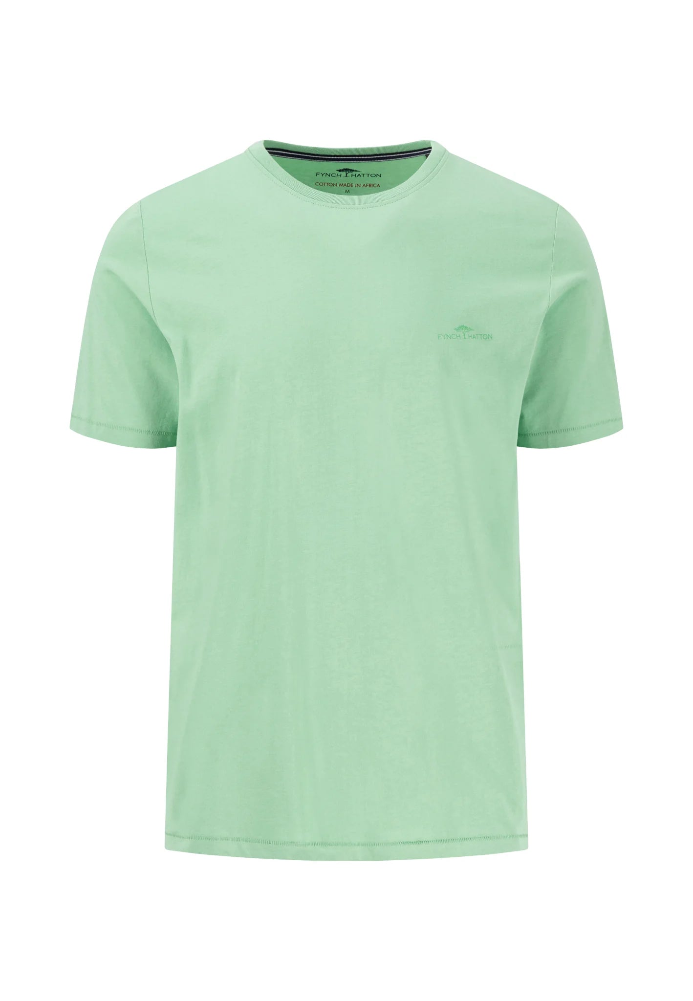 Fynch Hatton Short Sleeve Tee - Turf Green
