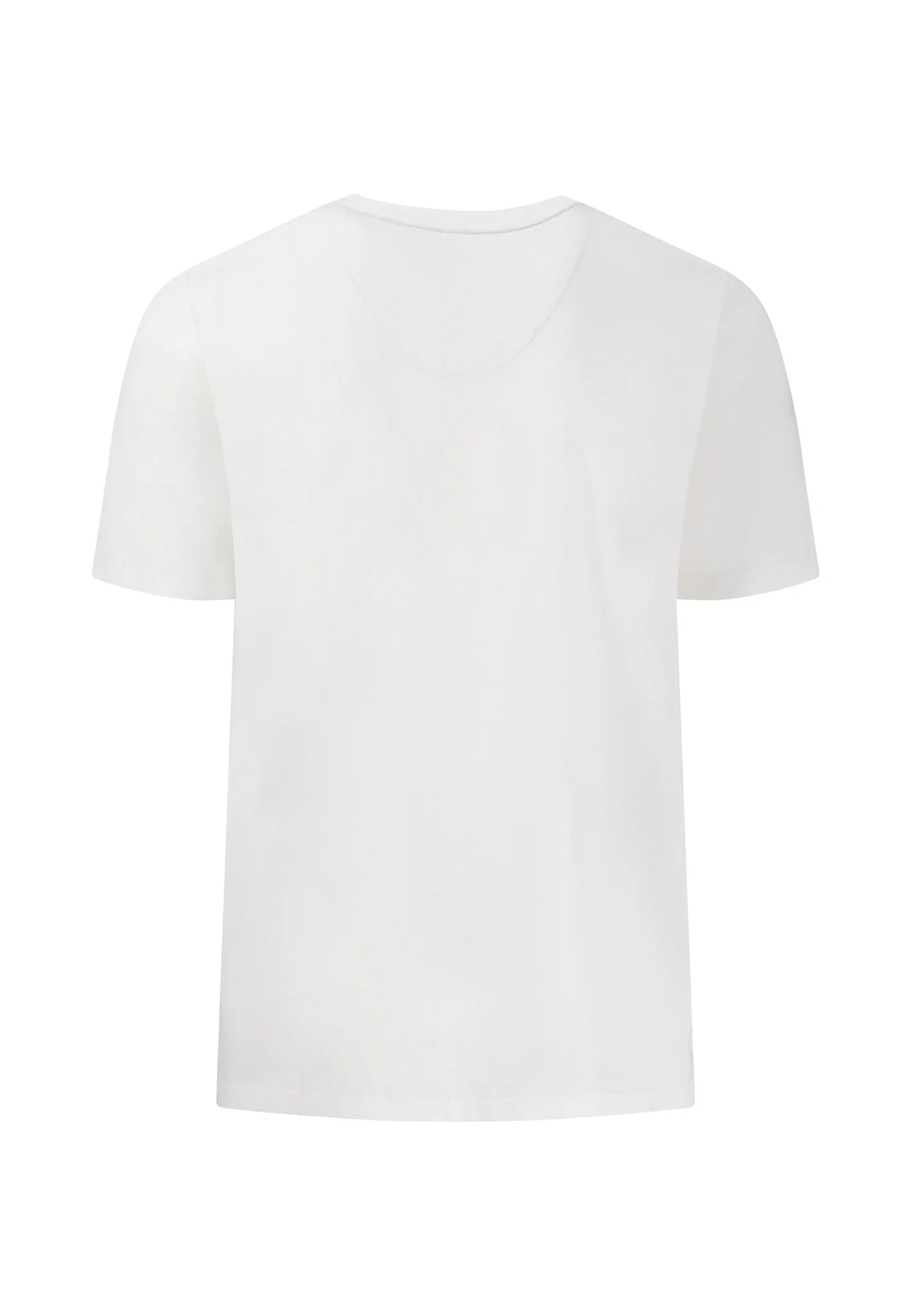 Fynch Hatton Short Sleeve Tee - Off White