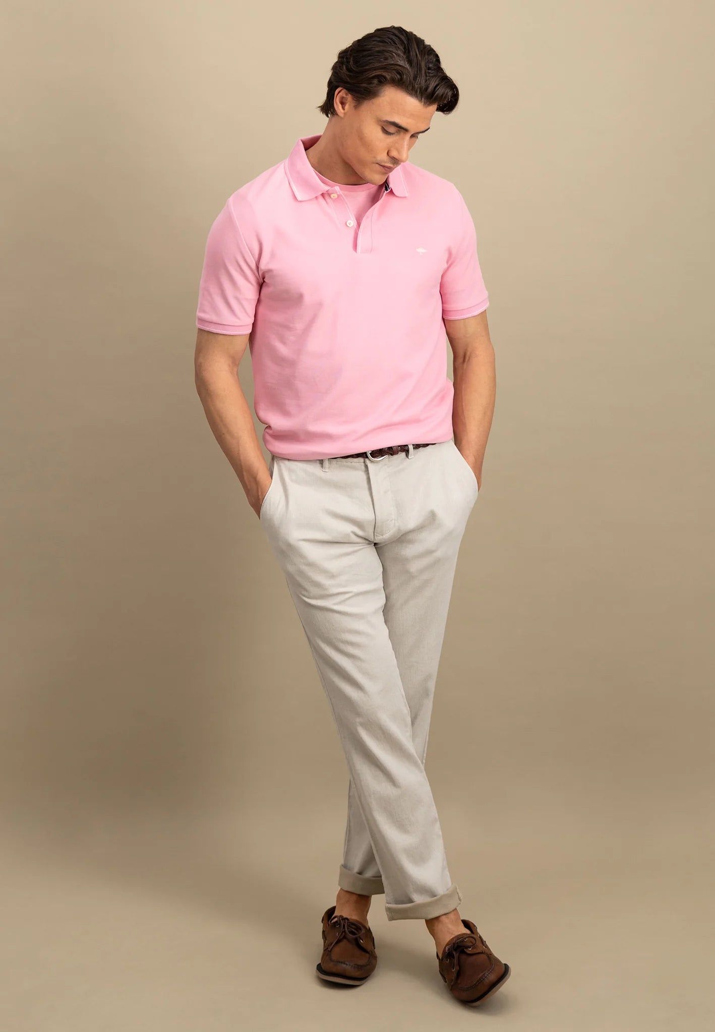 Fynch Hatton Polo Top - Peony