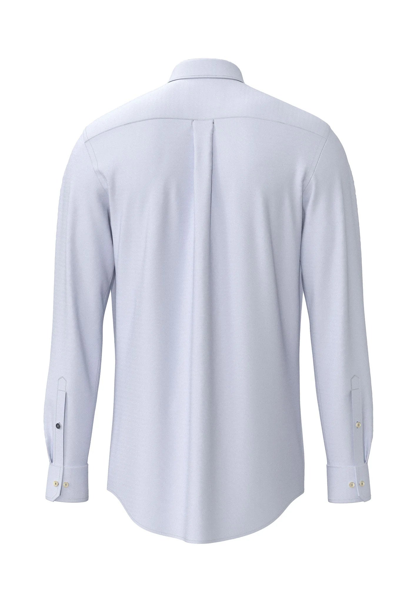 Fynch Hatton Washed Oxford Solid Shirt - Crystal Blue