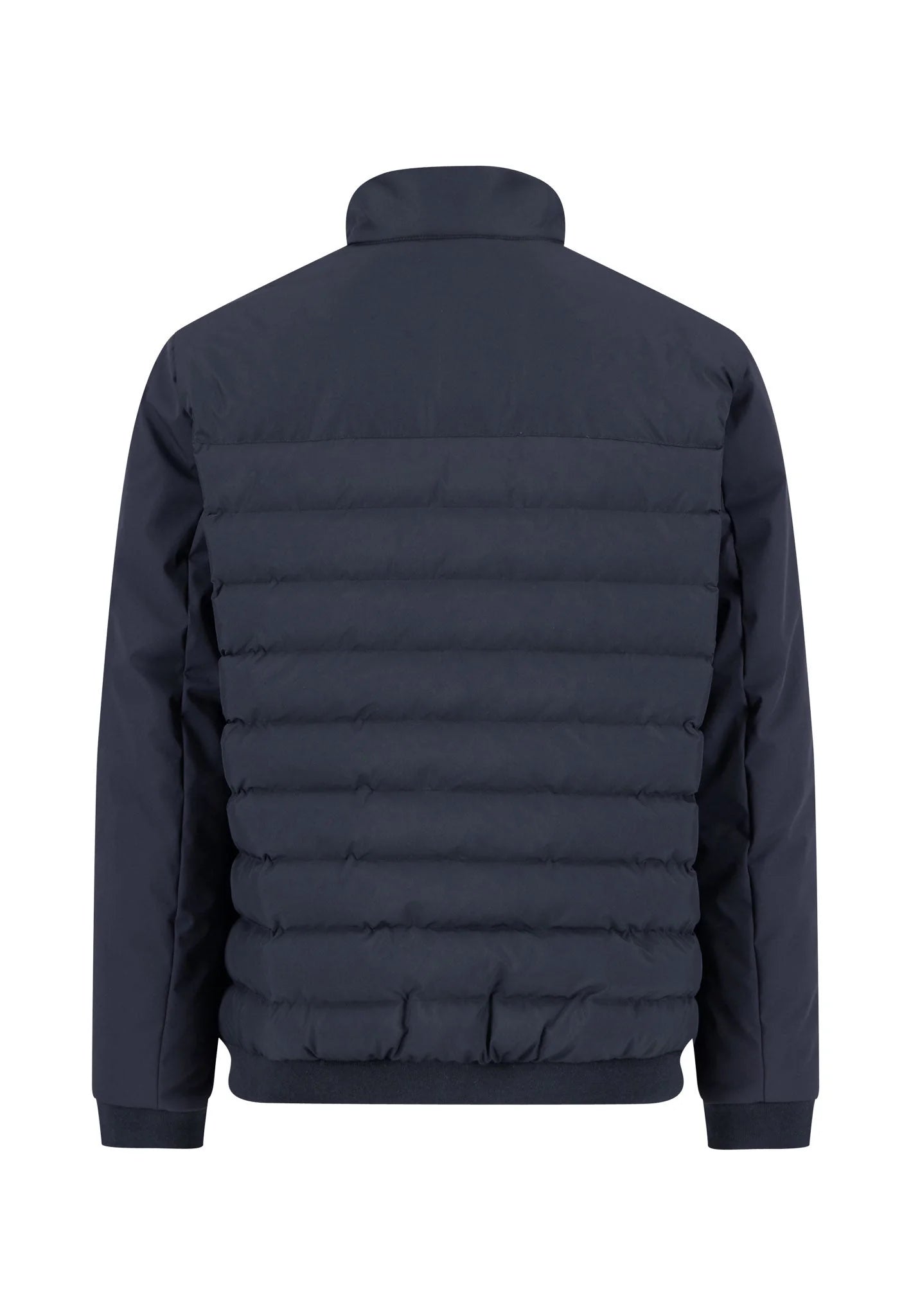 Fynch Hatton Basic Puffer Hybrid Jacket - Dark Navy