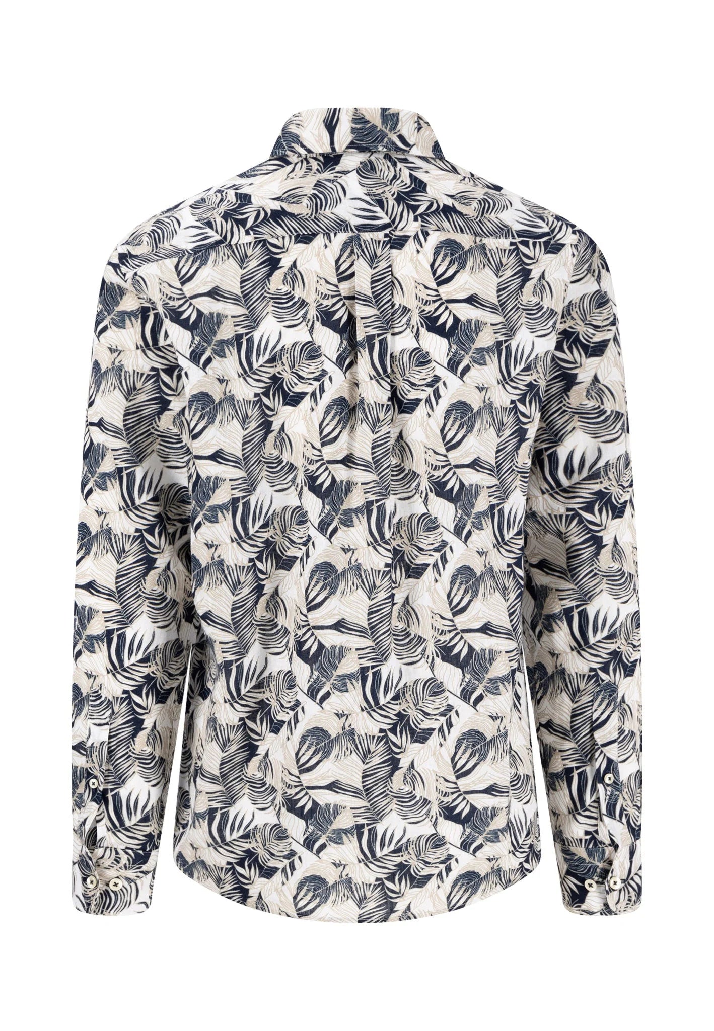 Fynch Hatton Linen Botanical Print Shirt