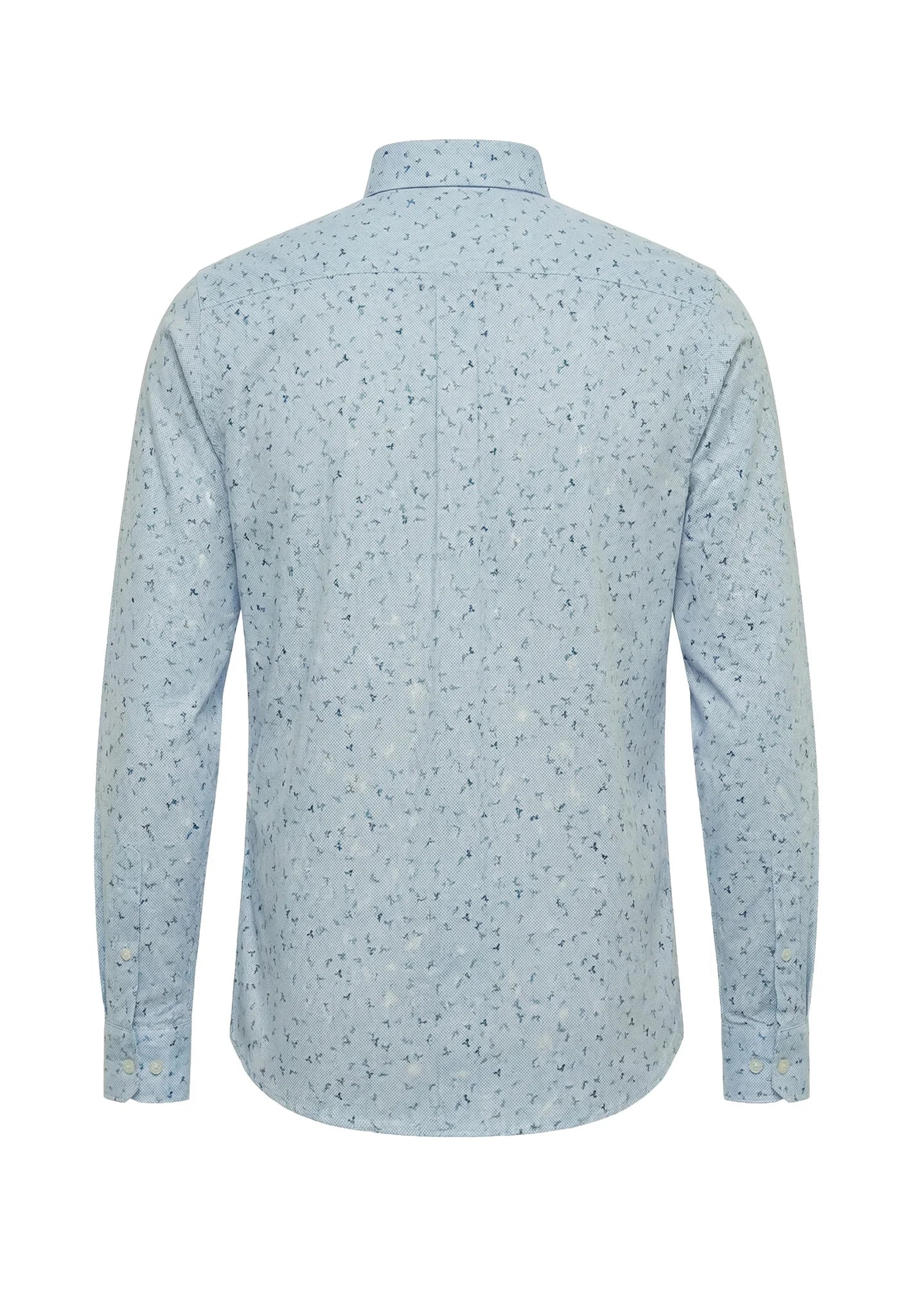 Fynch Hatton Printed Shirt - New Breeze