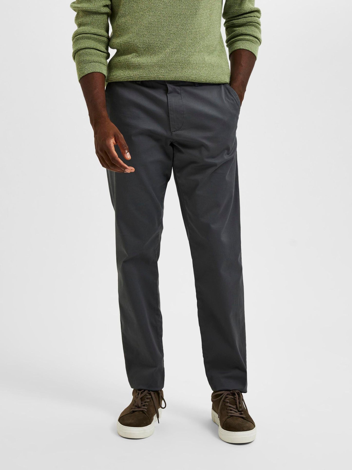 Selected Homme Miles Chino - Dark Shadow