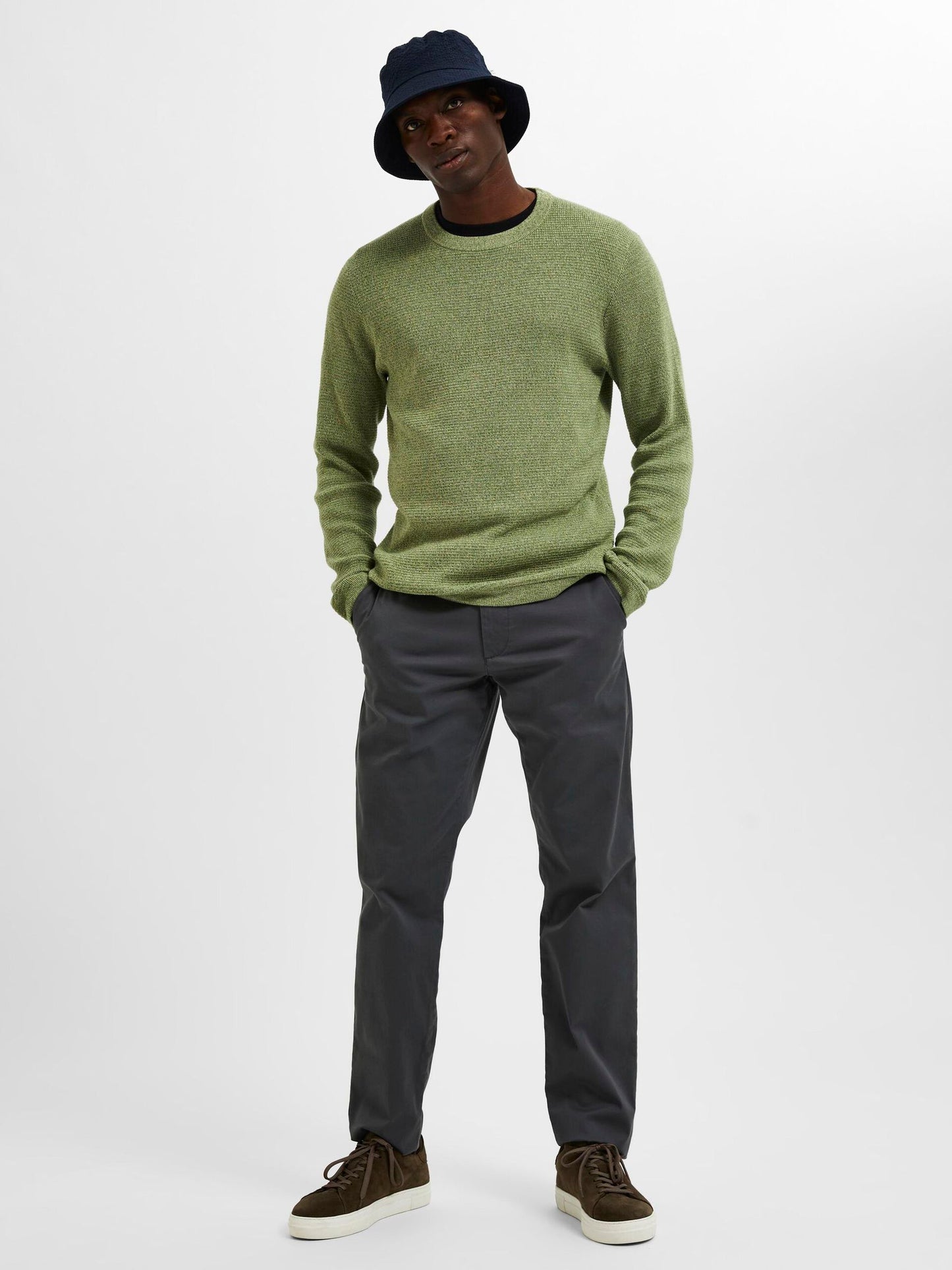 Selected Homme Miles Chino - Dark Shadow