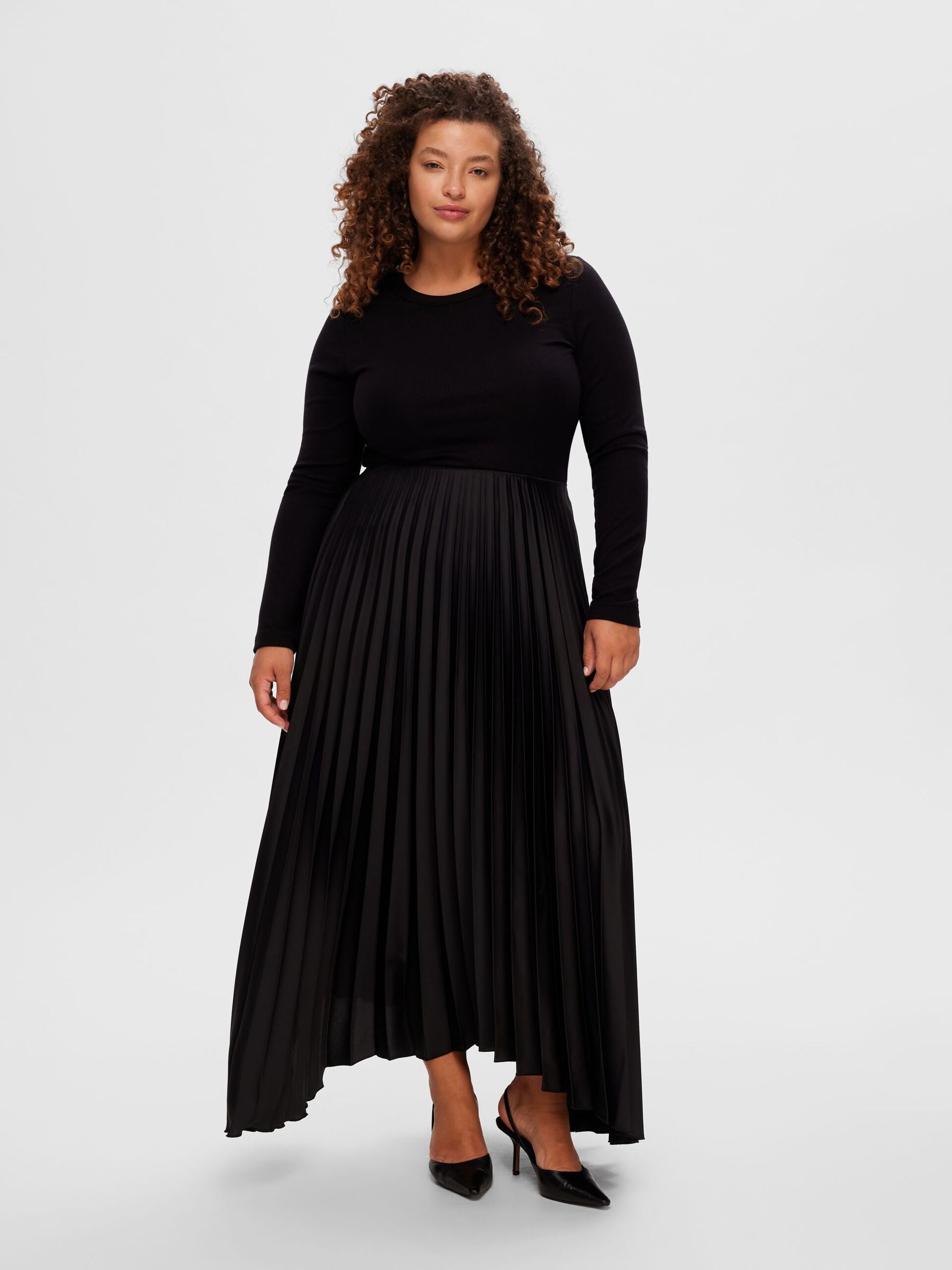 Mid length 2025 pleated skirts 007