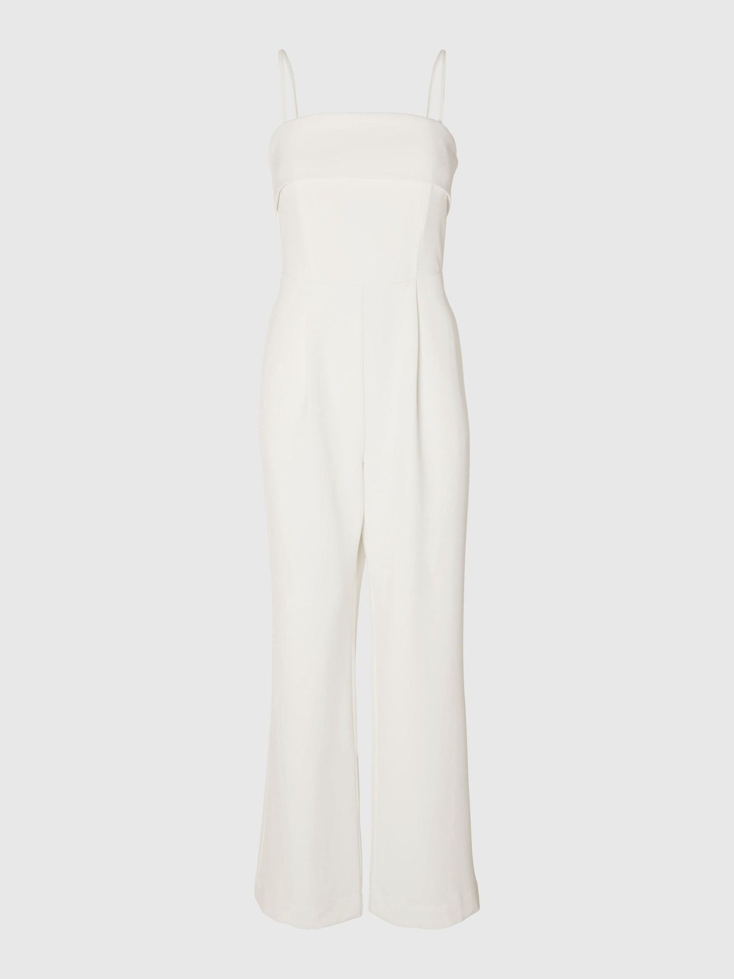 Selected Femme Vinelle Jumpsuit - Snow White