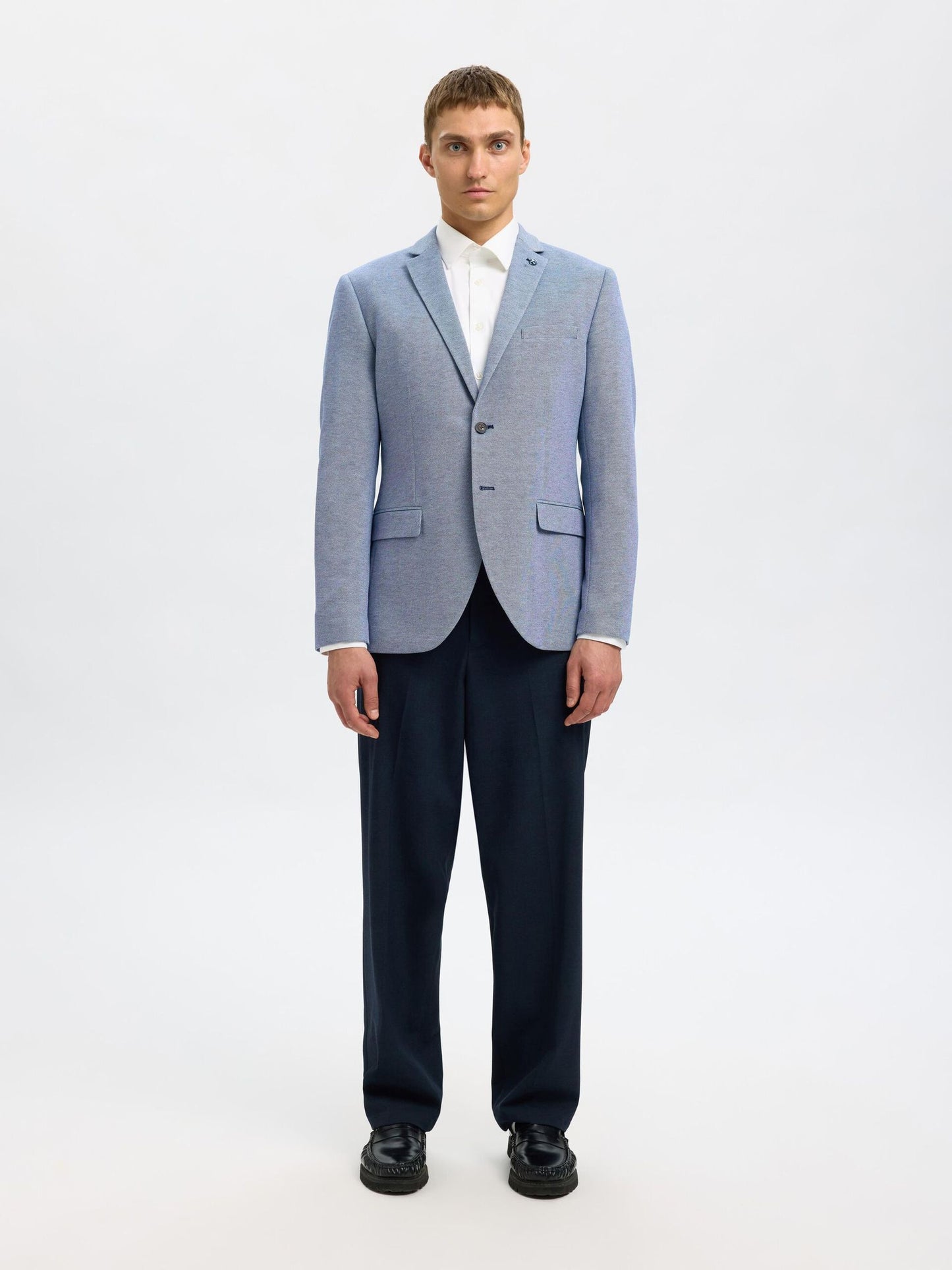 Selected Homme Alvin Blazer - Chambray Blue