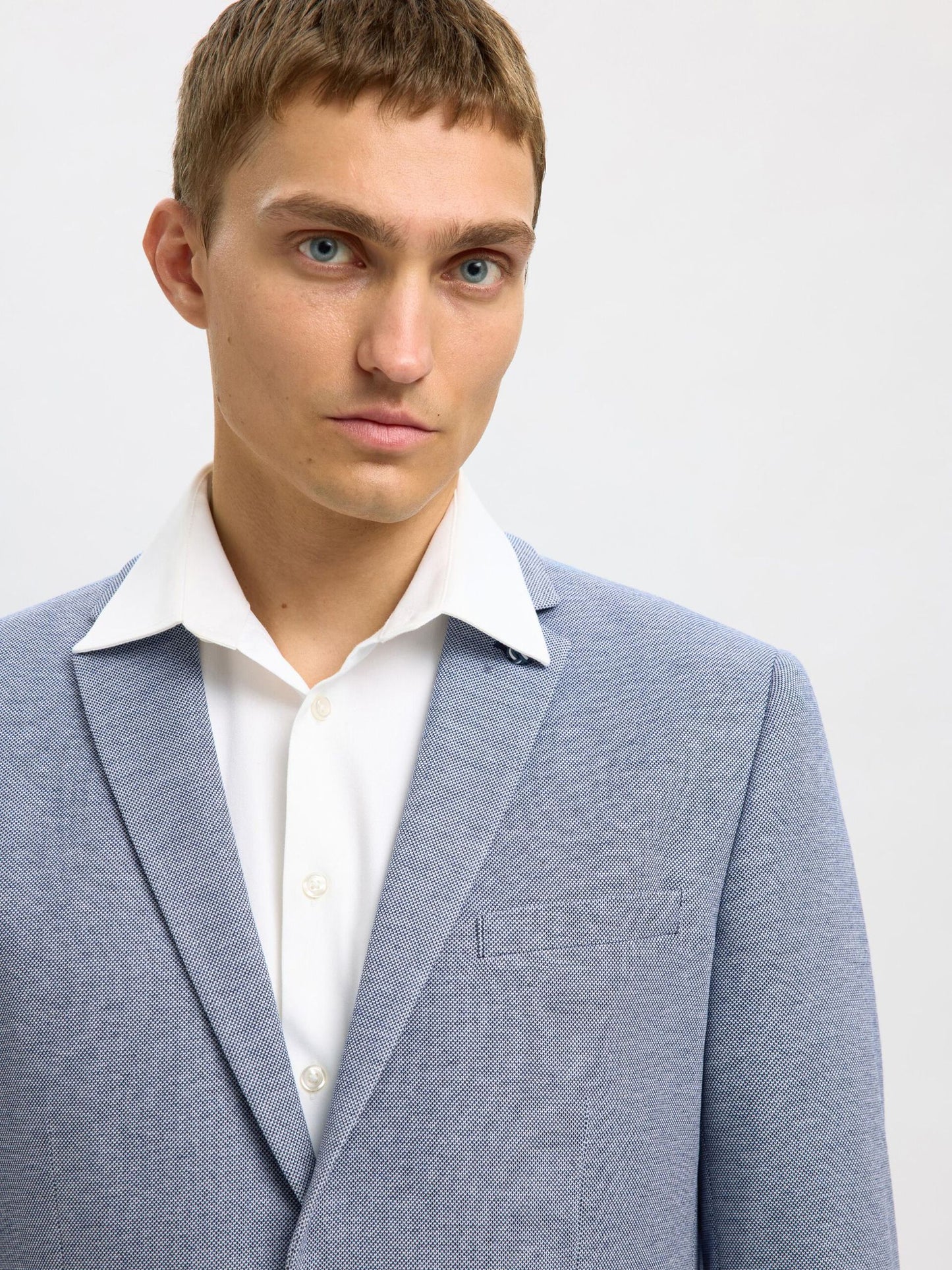 Selected Homme Alvin Blazer - Chambray Blue