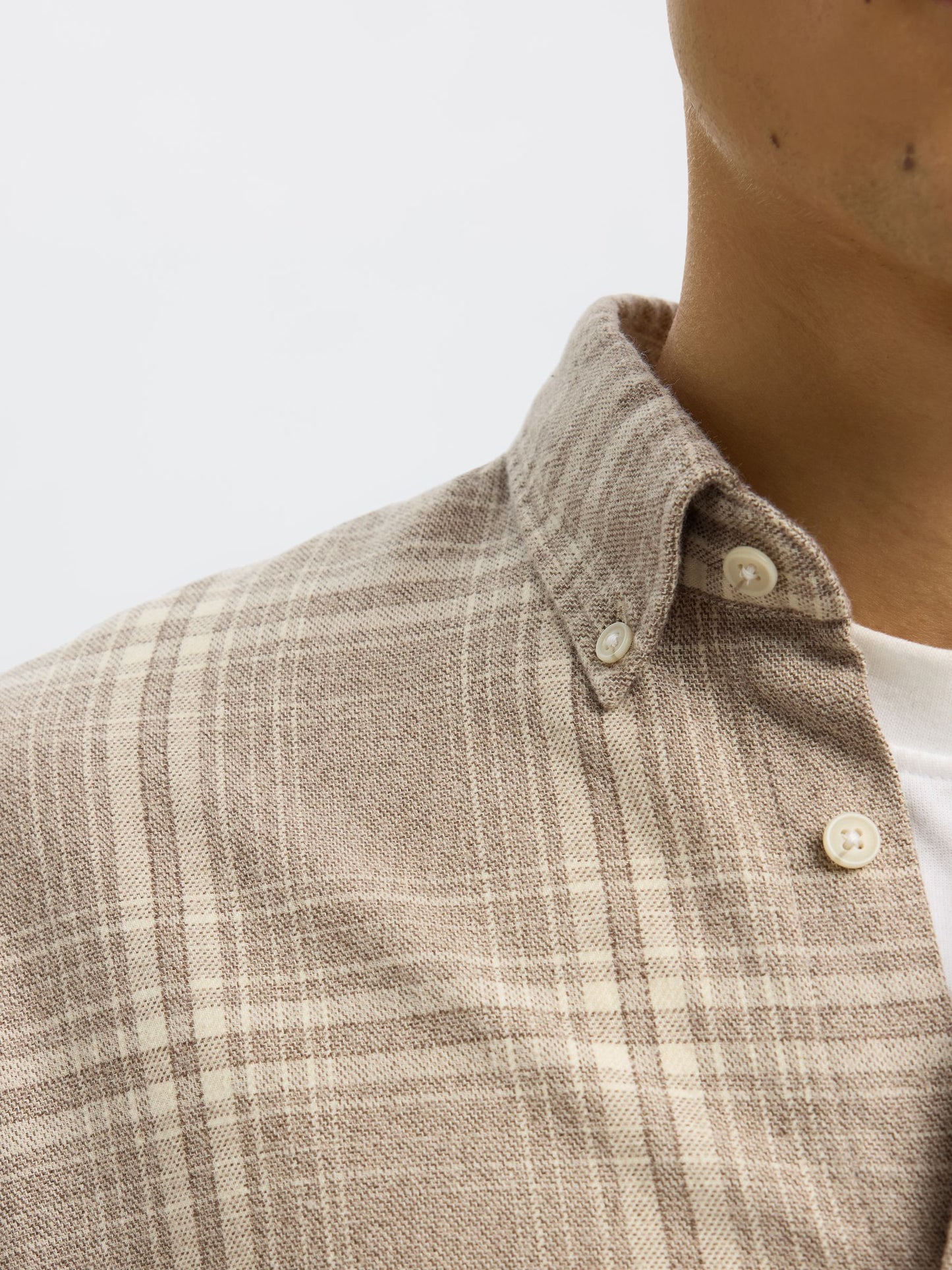 Selected Noah Long Sleeve Shirt - Asparagus