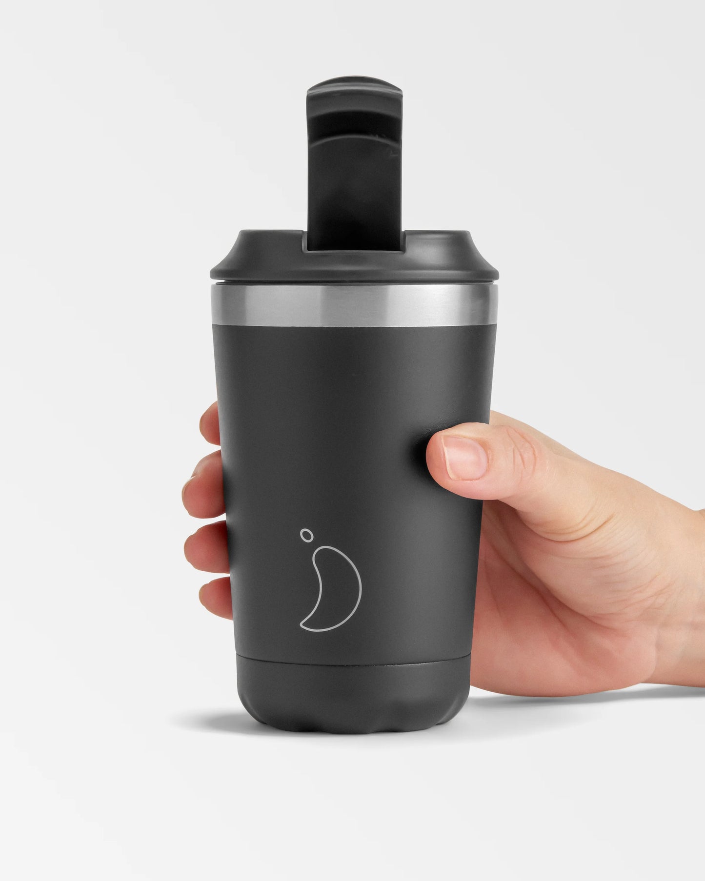Chilly's 340ml Coffee Cup - Mono Black