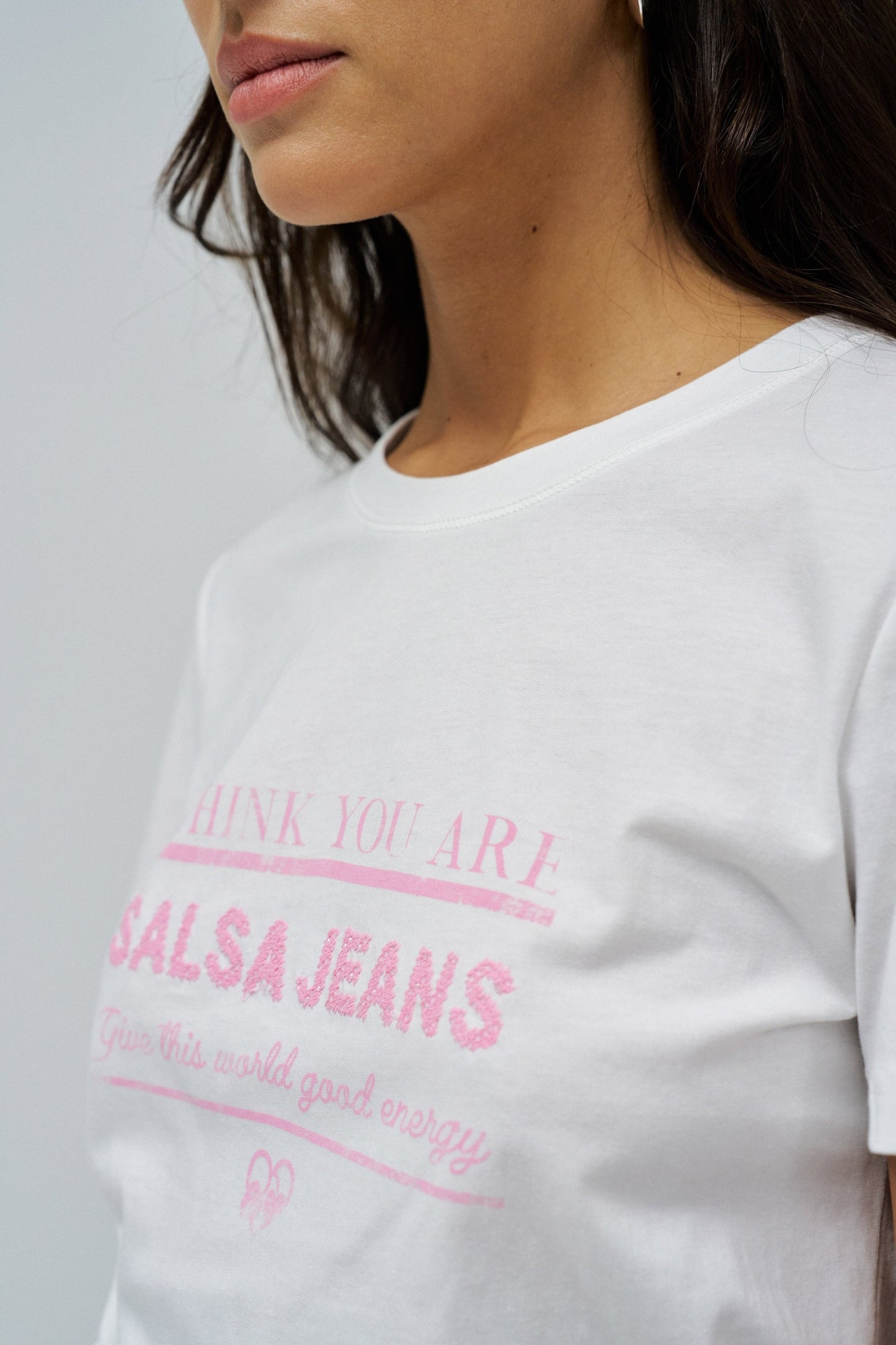 Salsa Printed T-Shirt - White