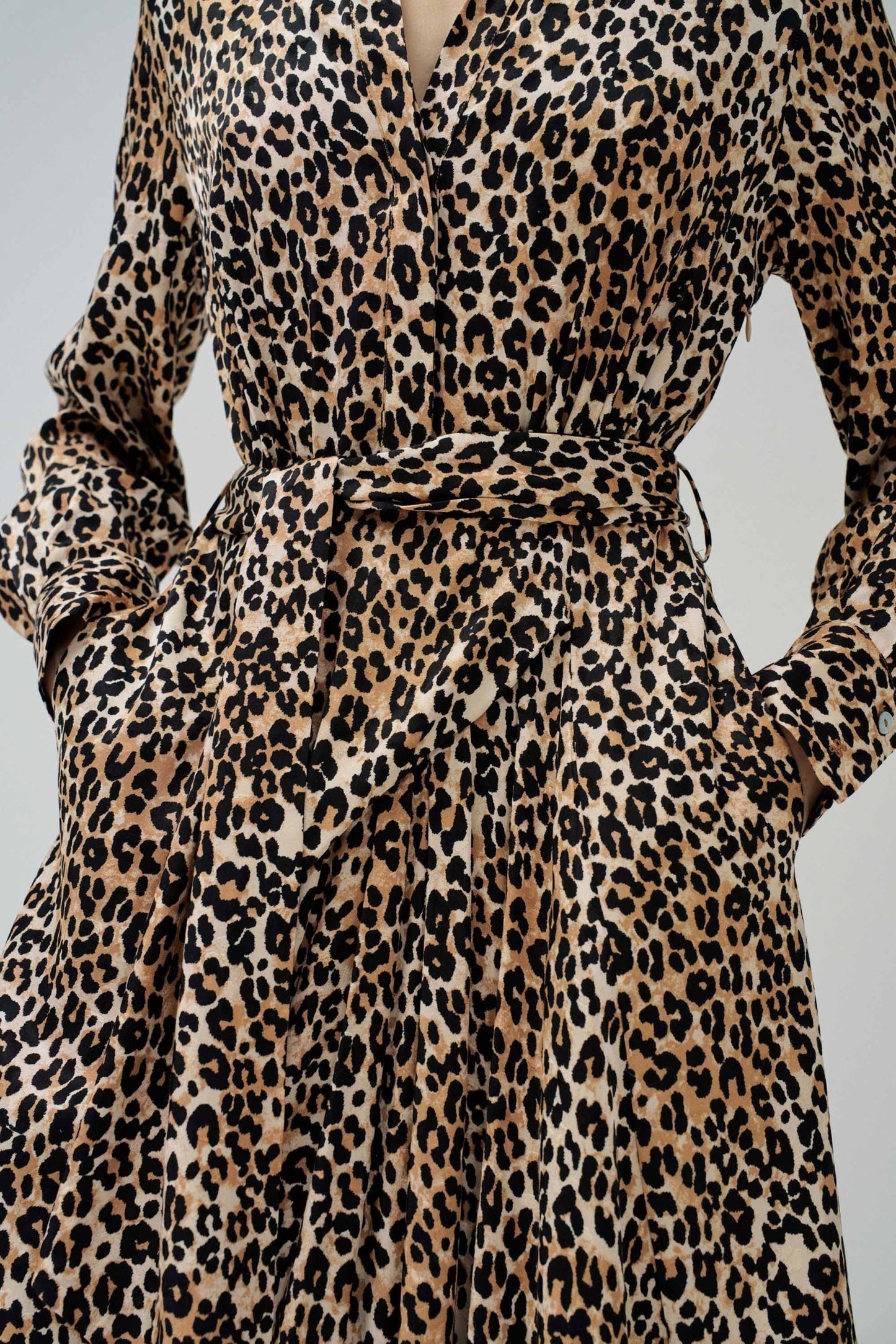 Salsa Animal Print Midi Dress