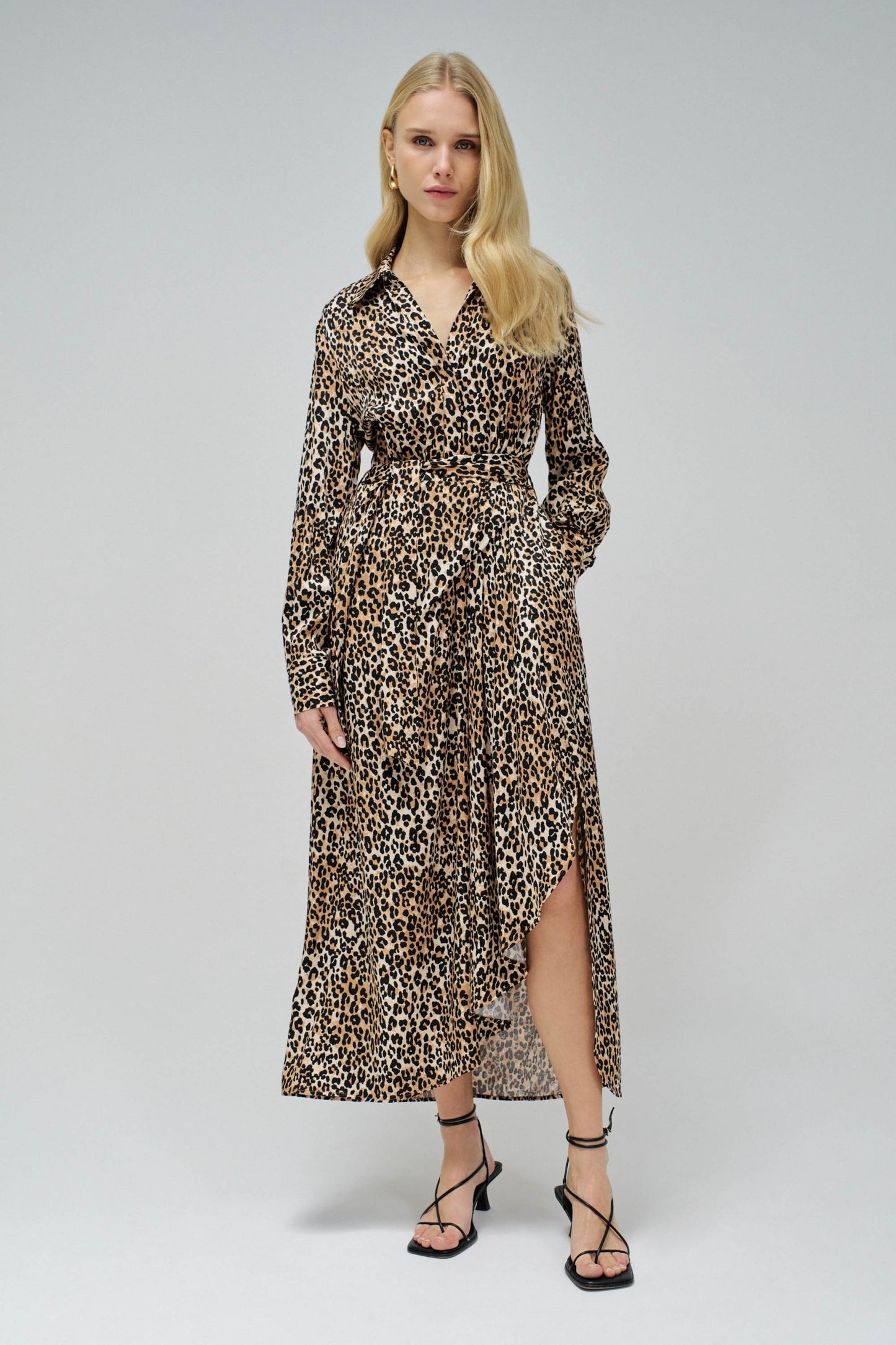 Salsa Animal Print Midi Dress