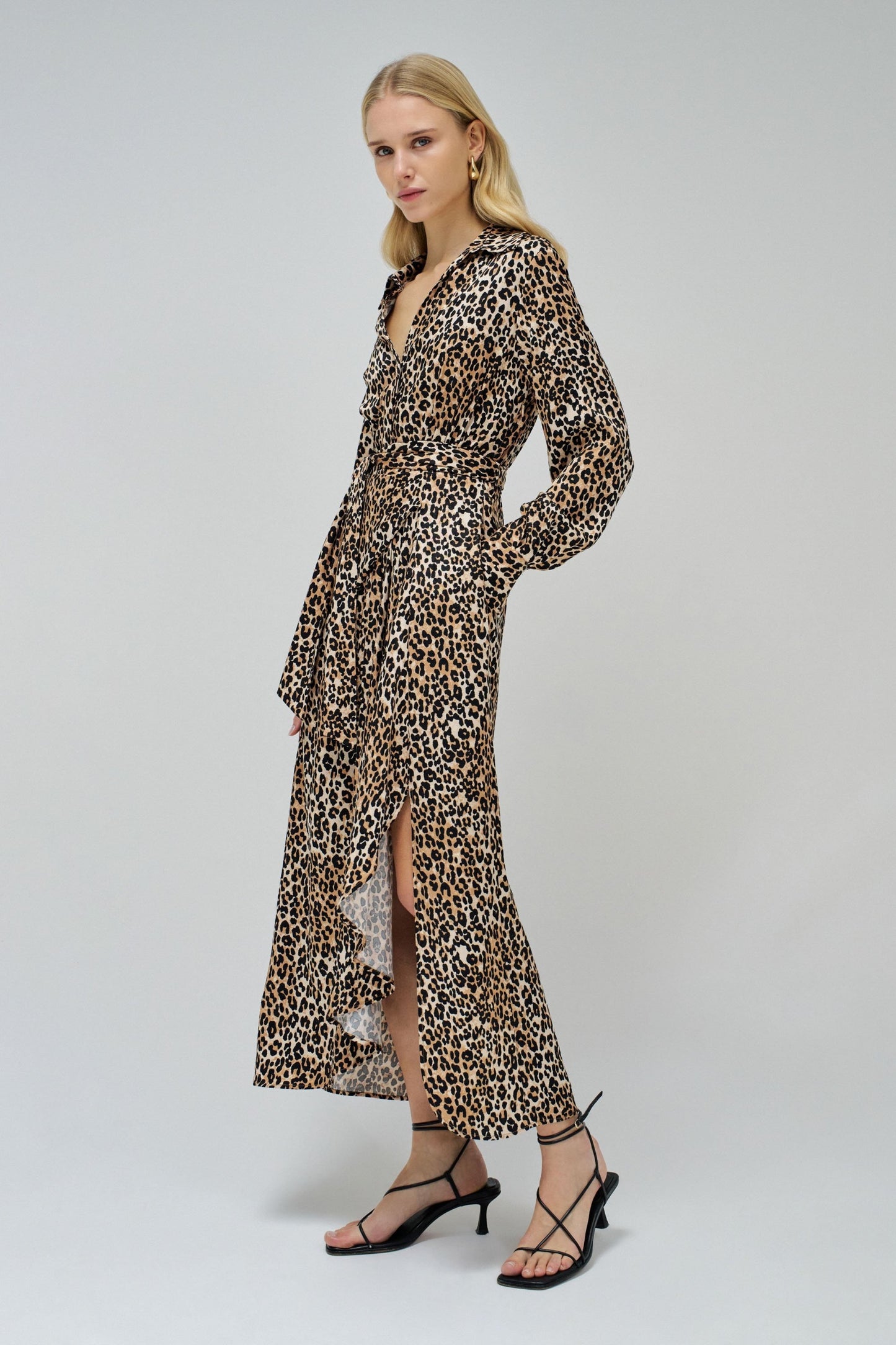 Salsa Animal Print Midi Dress