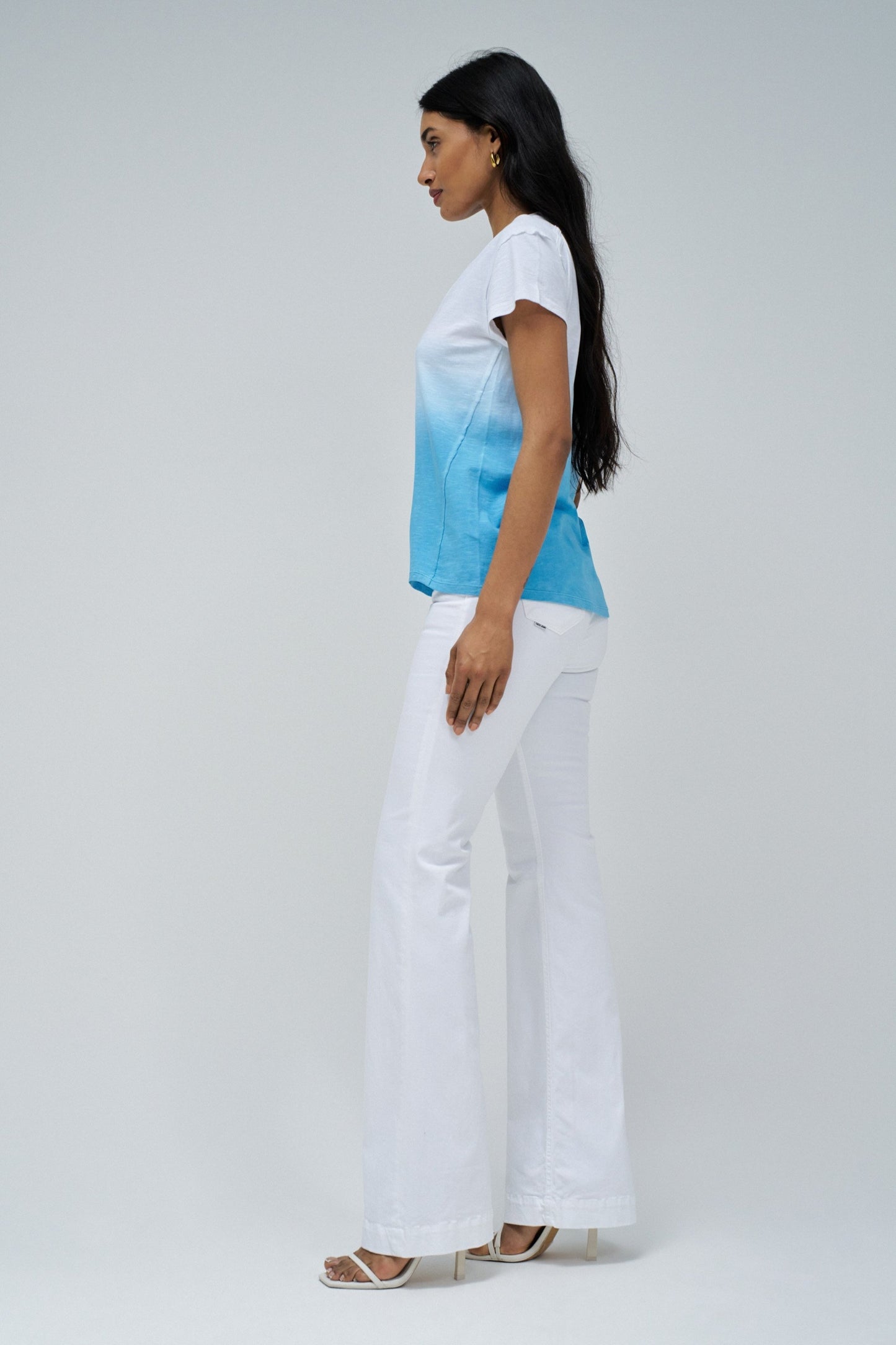 Salsa Jeans Gradiant T-Shirt - Blue Fade