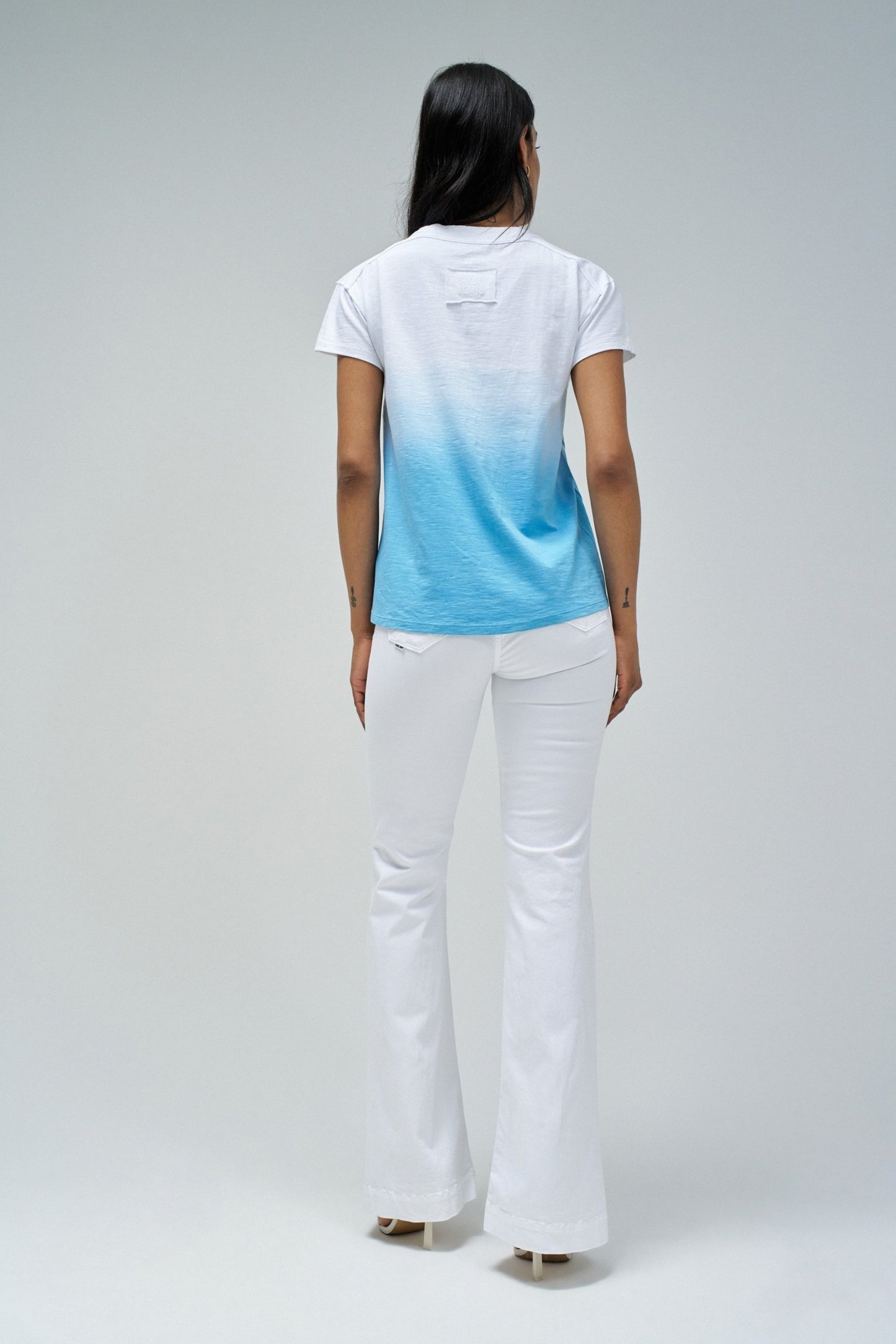 Salsa Jeans Gradiant T-Shirt - Blue Fade