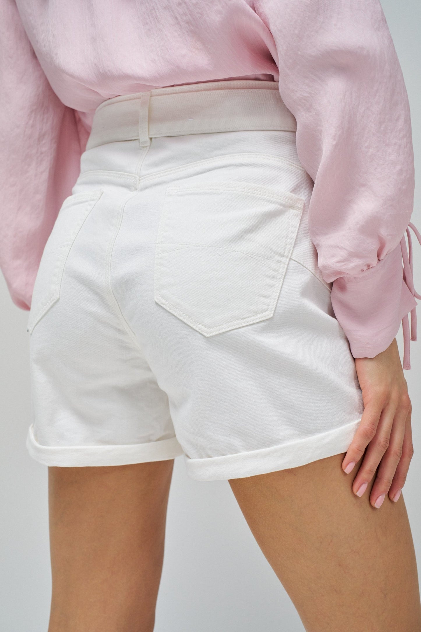 Salsa Faith Push In Shorts - Off White