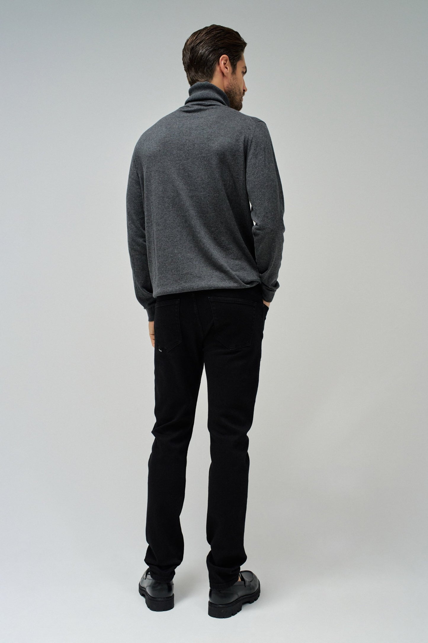 Salsa Medium Rise Slim Leg Jeans - Black