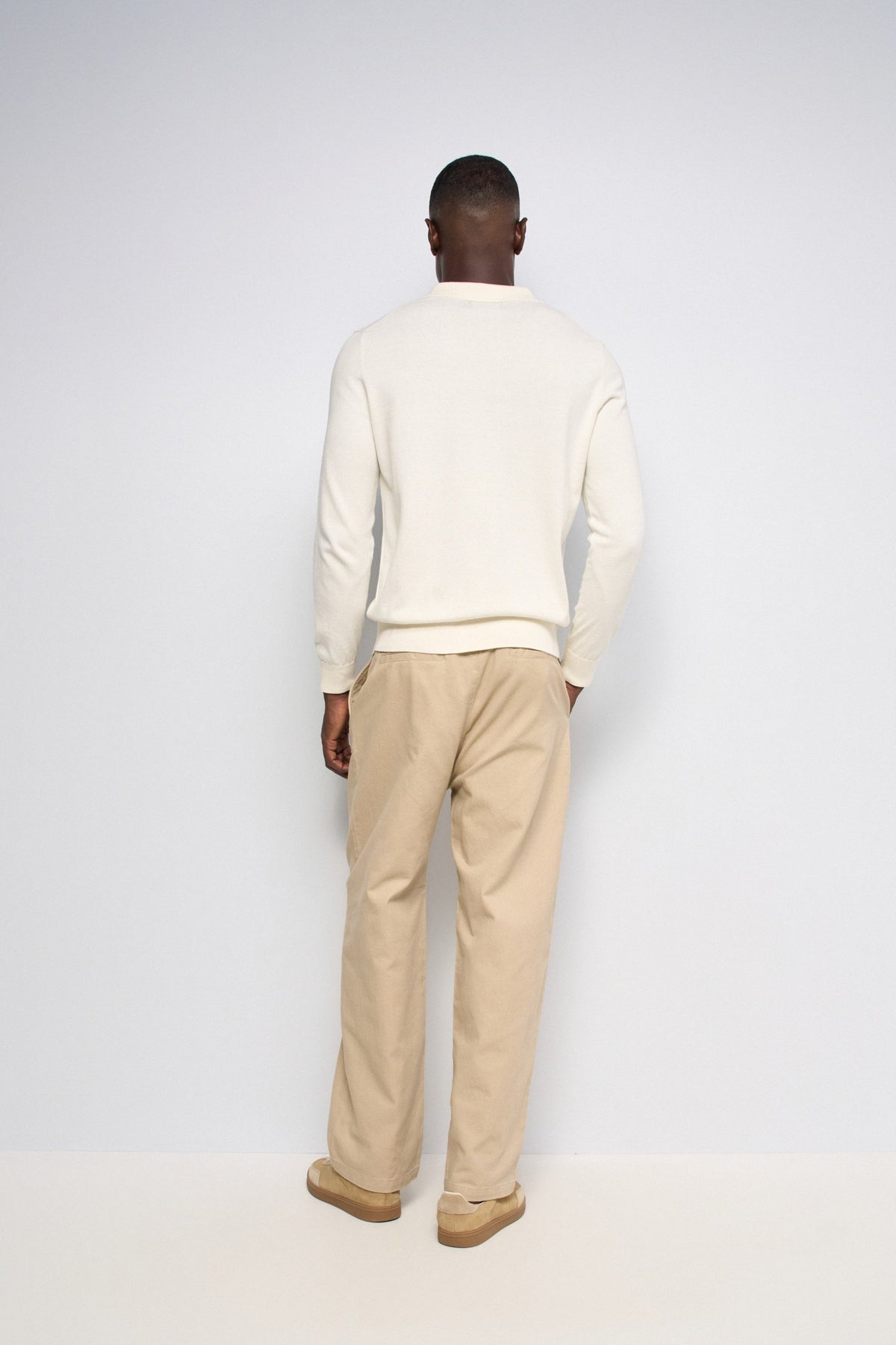 Salsa Jeans Mens Polo - Cream
