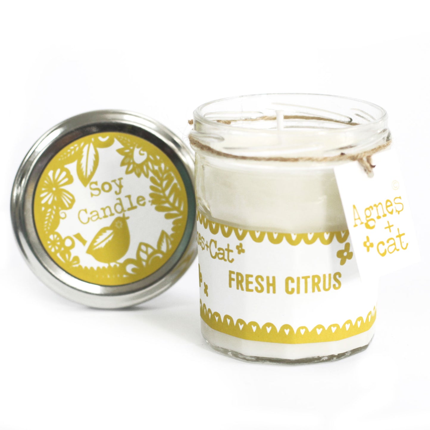 Agnes+Cat Gift Box - Fresh Citrus,Clementine & Mor.Roll