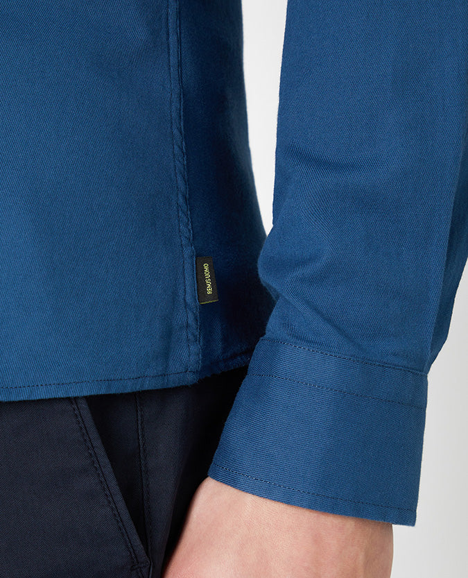Remus Ashton Slim Shirt - Blue