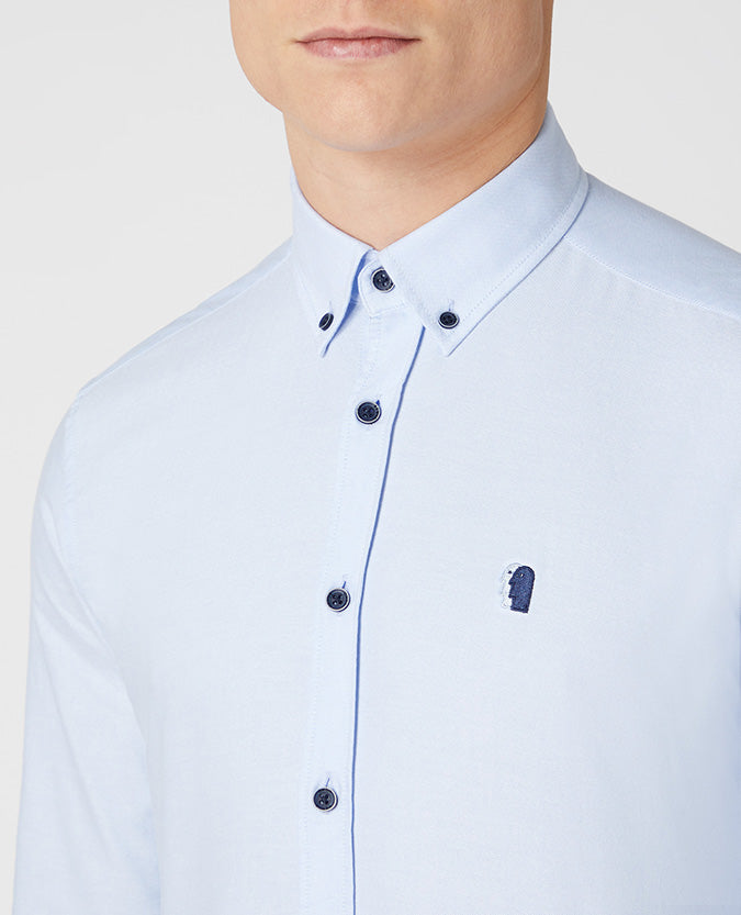 Remus Uomo Ashton Slim Fit Shirt - Light Blue