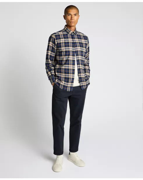 Remus Uomo Oscar Silm Shirt - Olive