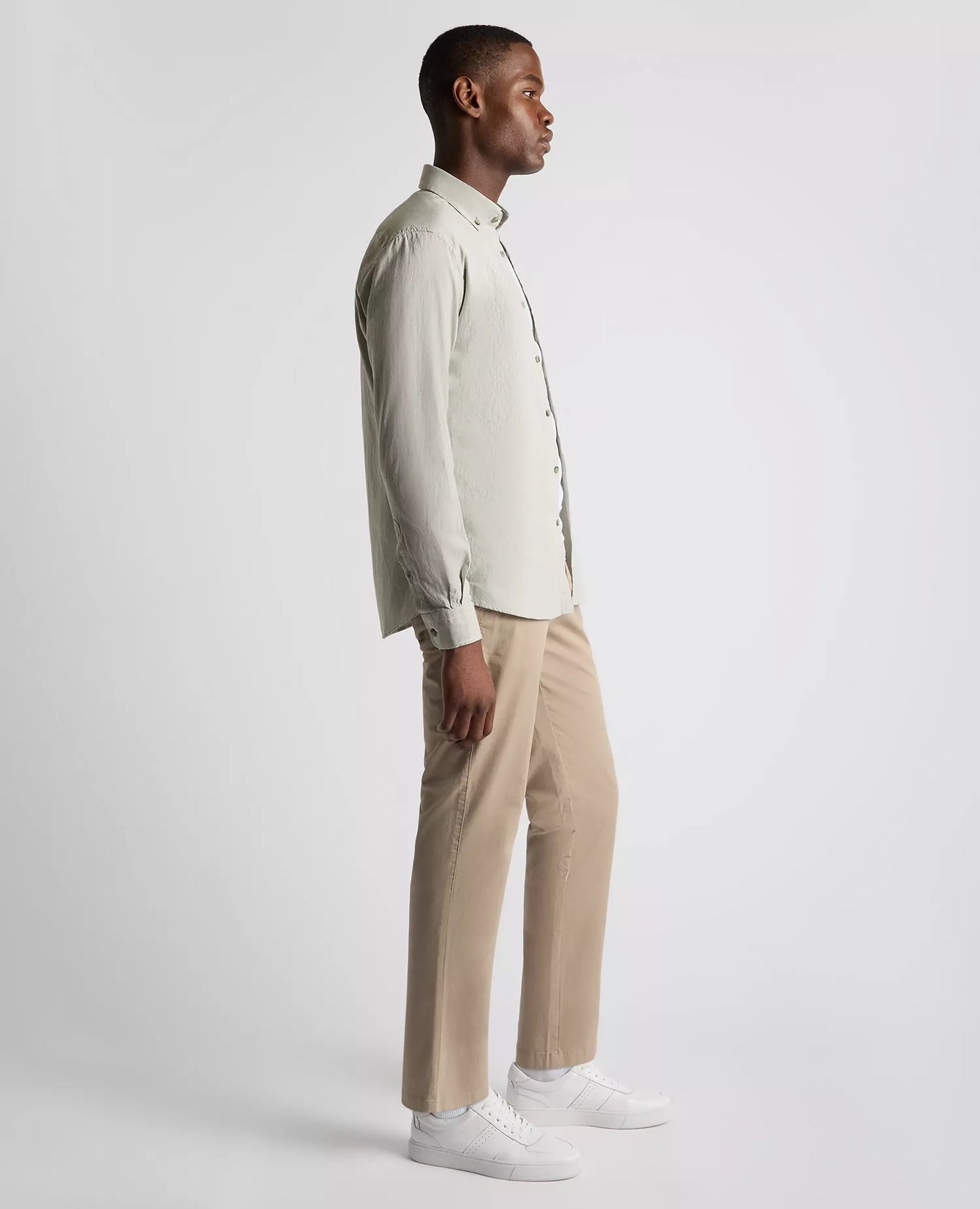 Remus Uomo Parker Tappered Shirt - Light Green