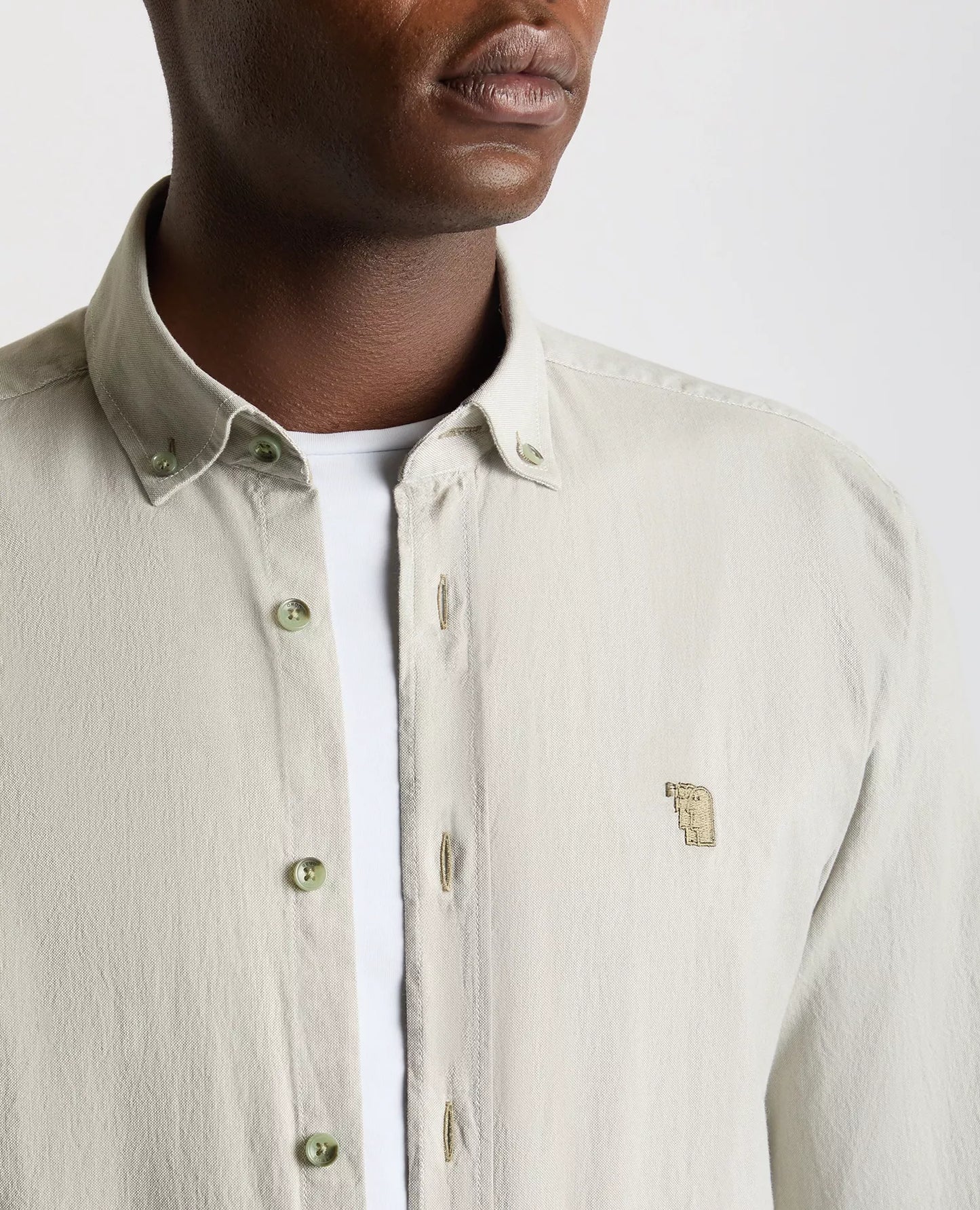 Remus Uomo Parker Tappered Shirt - Light Green